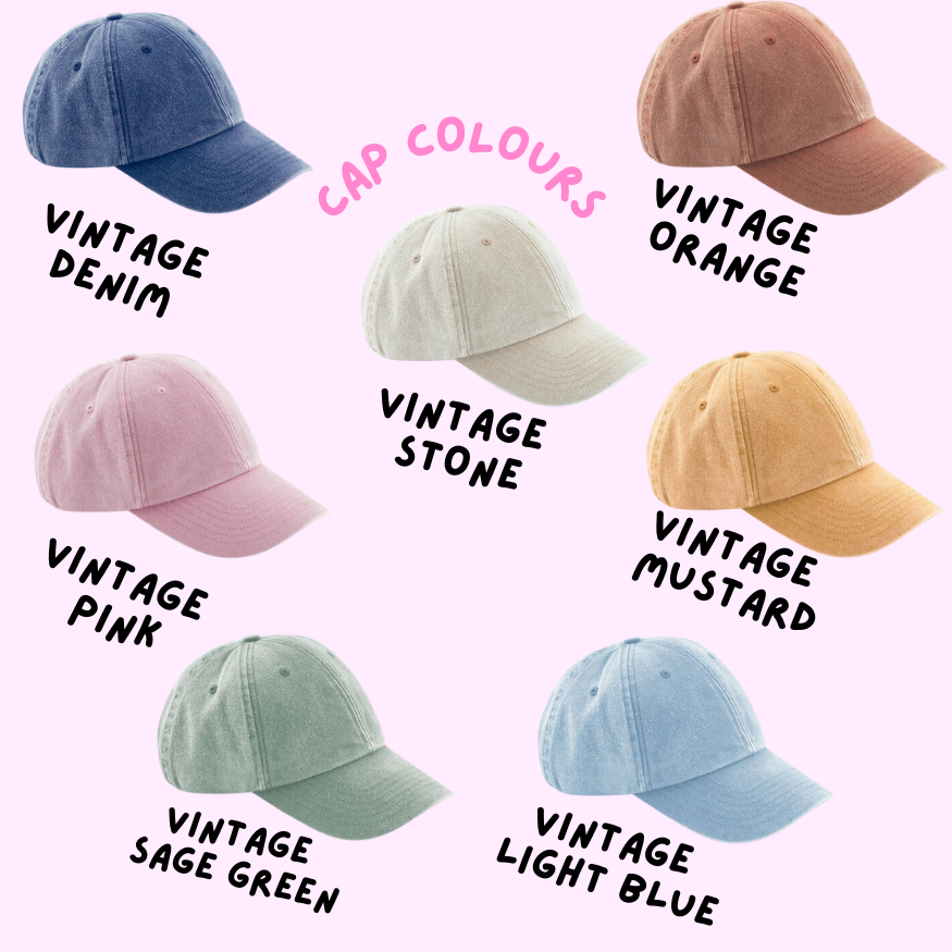 SUMMERWEEN SOCIETY EMBROIDERED VINTAGE WASH CAP
