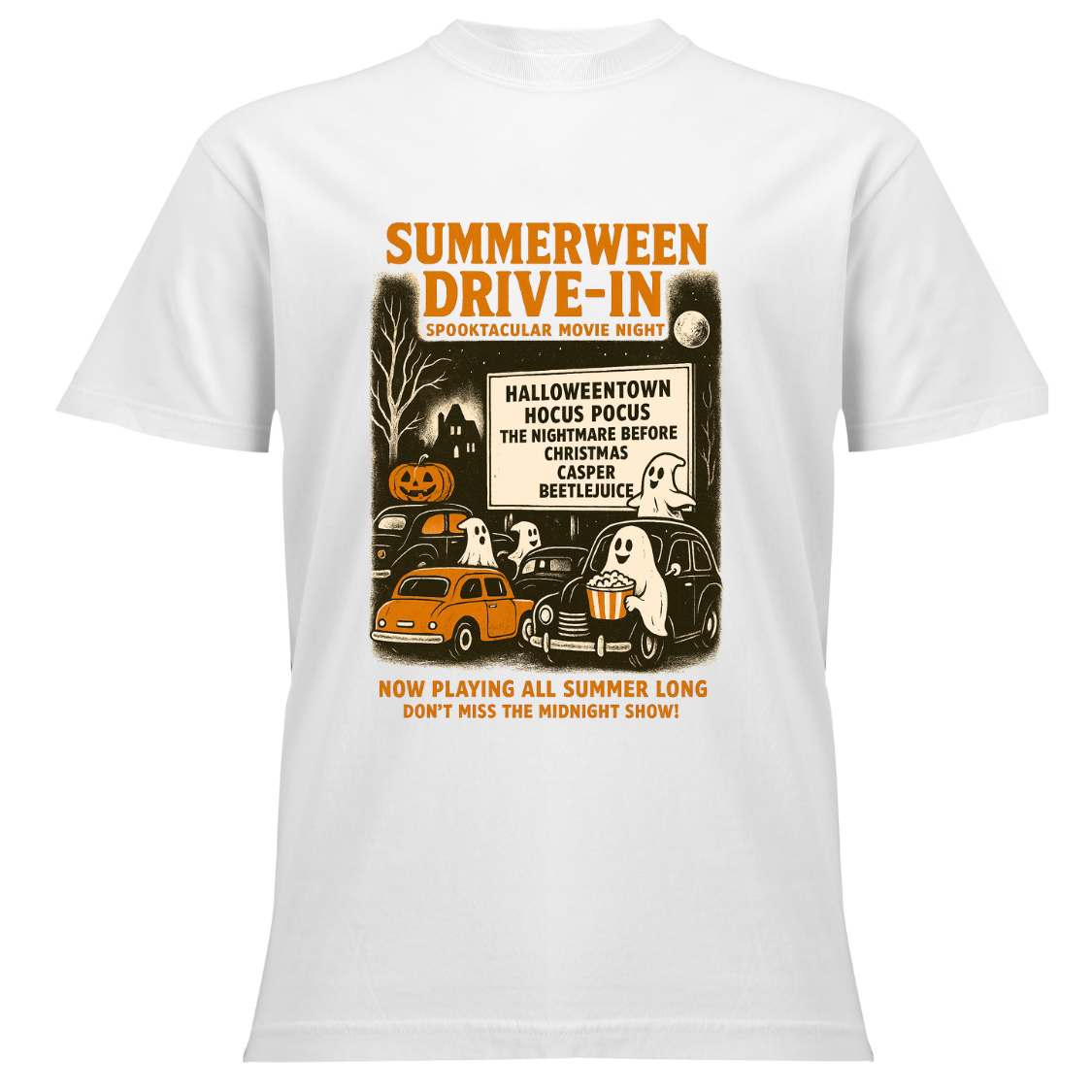 SUMMERWEEN DRIVE IN PRINTED T-SHIRT 👻