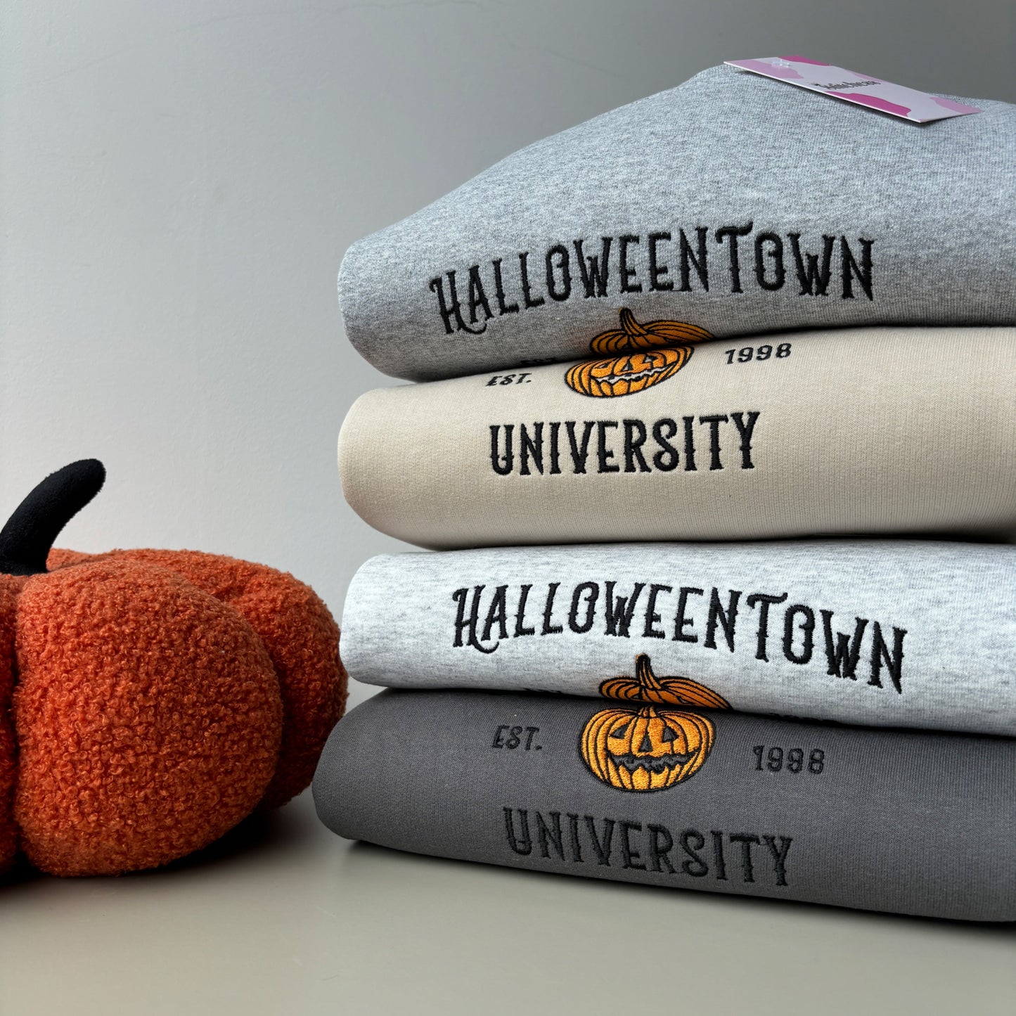 HALLOWEENTOWN UNIVERSITY EMBROIDERED SWEATSHIRT