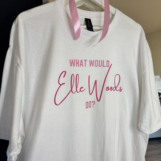 WHAT WOULD ELLE DO? PRINTED T-SHIRT