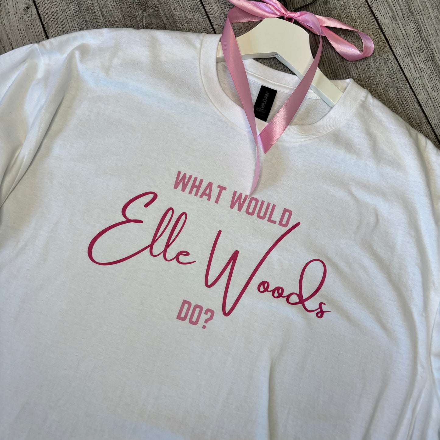 WHAT WOULD ELLE DO? PRINTED T-SHIRT