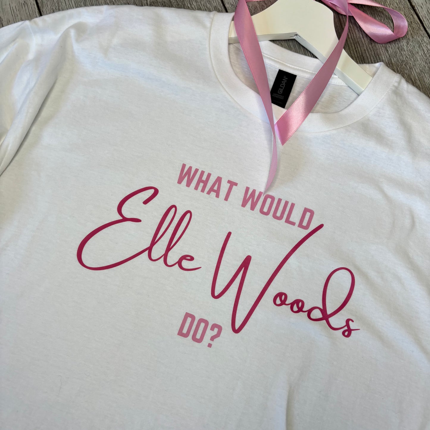 WHAT WOULD ELLE DO? PRINTED T-SHIRT