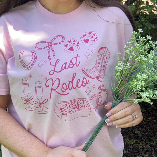 LAST RODEO PRINTED T-SHIRT/SWEATSHIRT