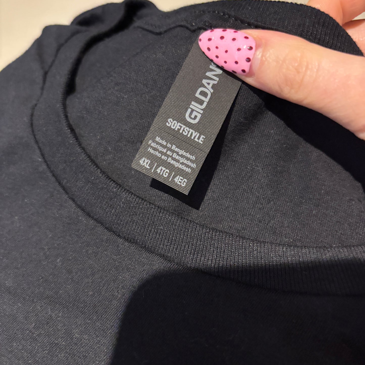 4XL BLACK HAUNTED BY MY TBR TEE