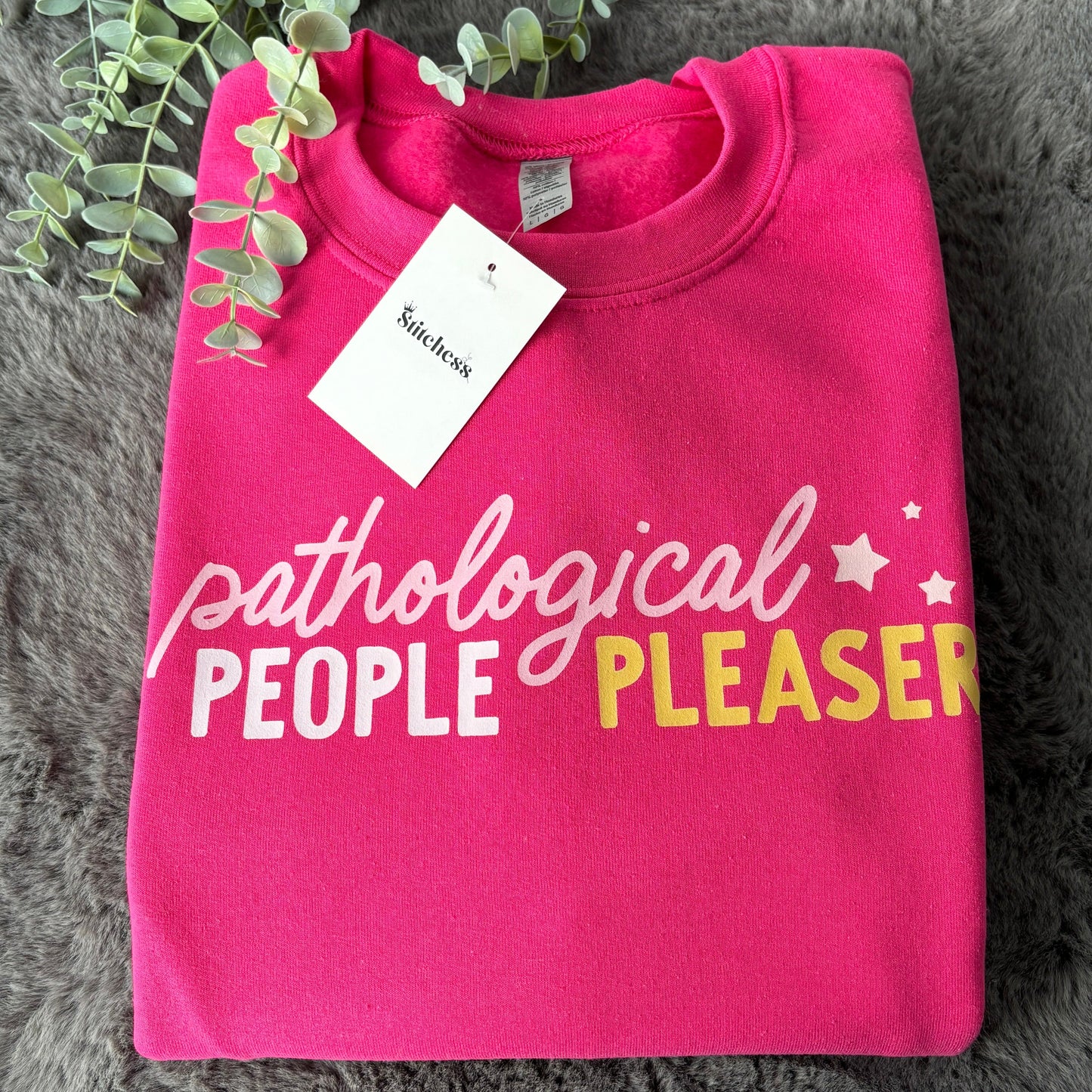 PEOPLE PLEASER PRINTED T-SHIRT/SWEATSHIRT
