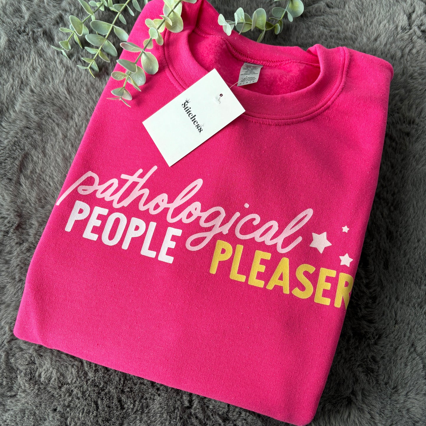 PEOPLE PLEASER PRINTED T-SHIRT/SWEATSHIRT