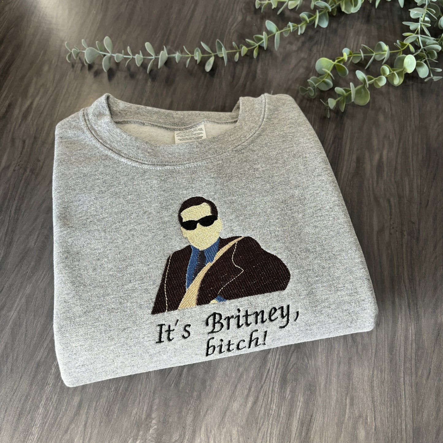 MICHAEL SCOTT EMBROIDERED SWEATSHIRT