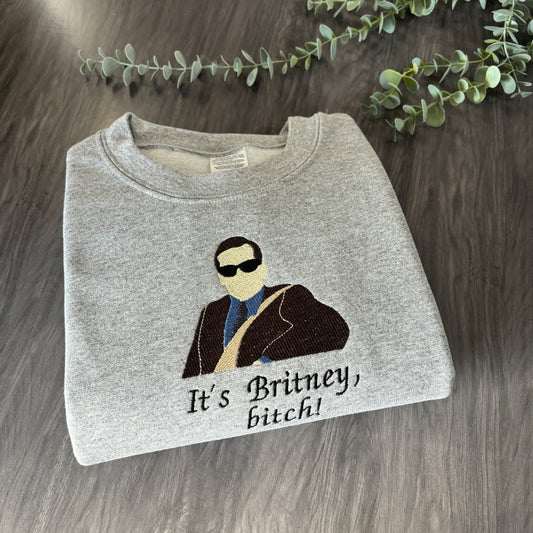 MICHAEL SCOTT EMBROIDERED SWEATSHIRT