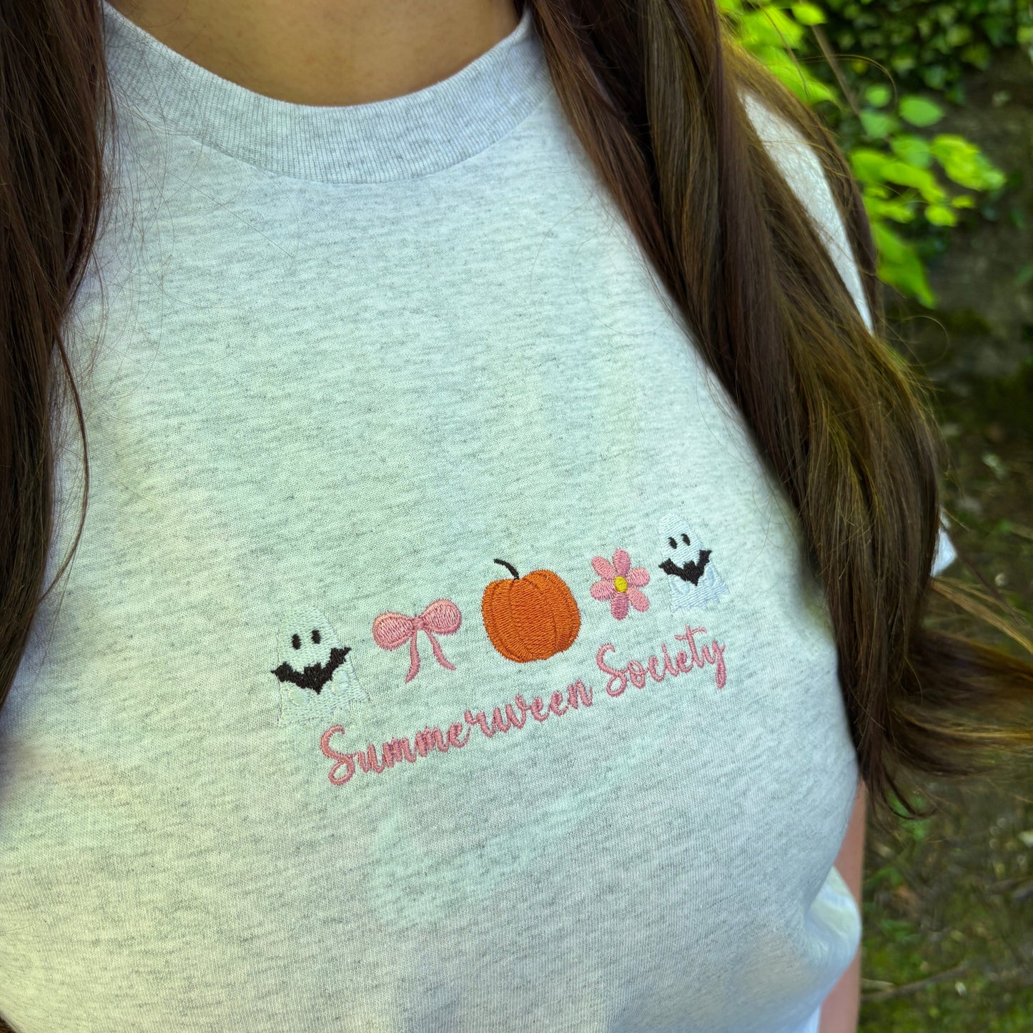 SUMMERWEEN SOCIETY EMBROIDERED T-SHIRT/SWEATSHIRT
