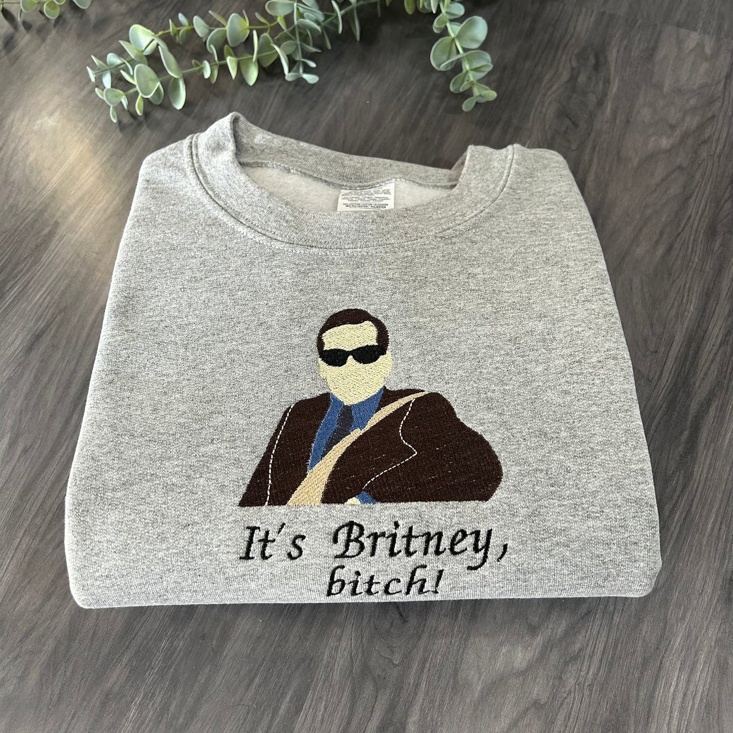 MICHAEL SCOTT EMBROIDERED SWEATSHIRT