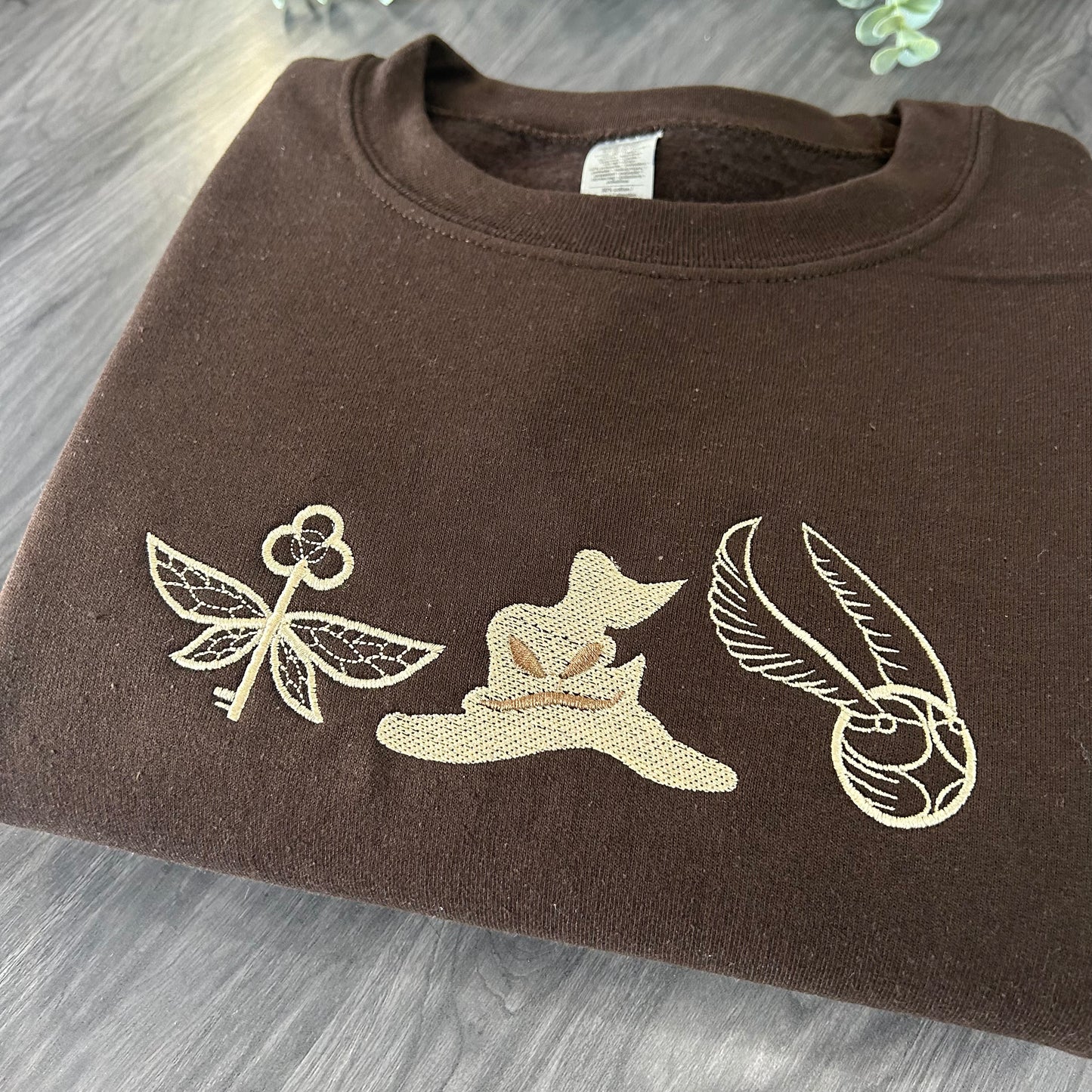 HARRY POTTER ICONS EMBROIDERED SWEATSHIRT