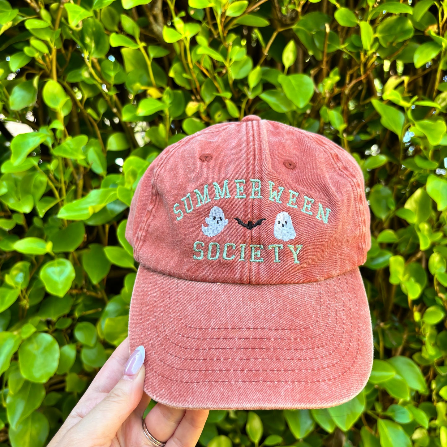 SUMMERWEEN SOCIETY EMBROIDERED VINTAGE WASH CAP