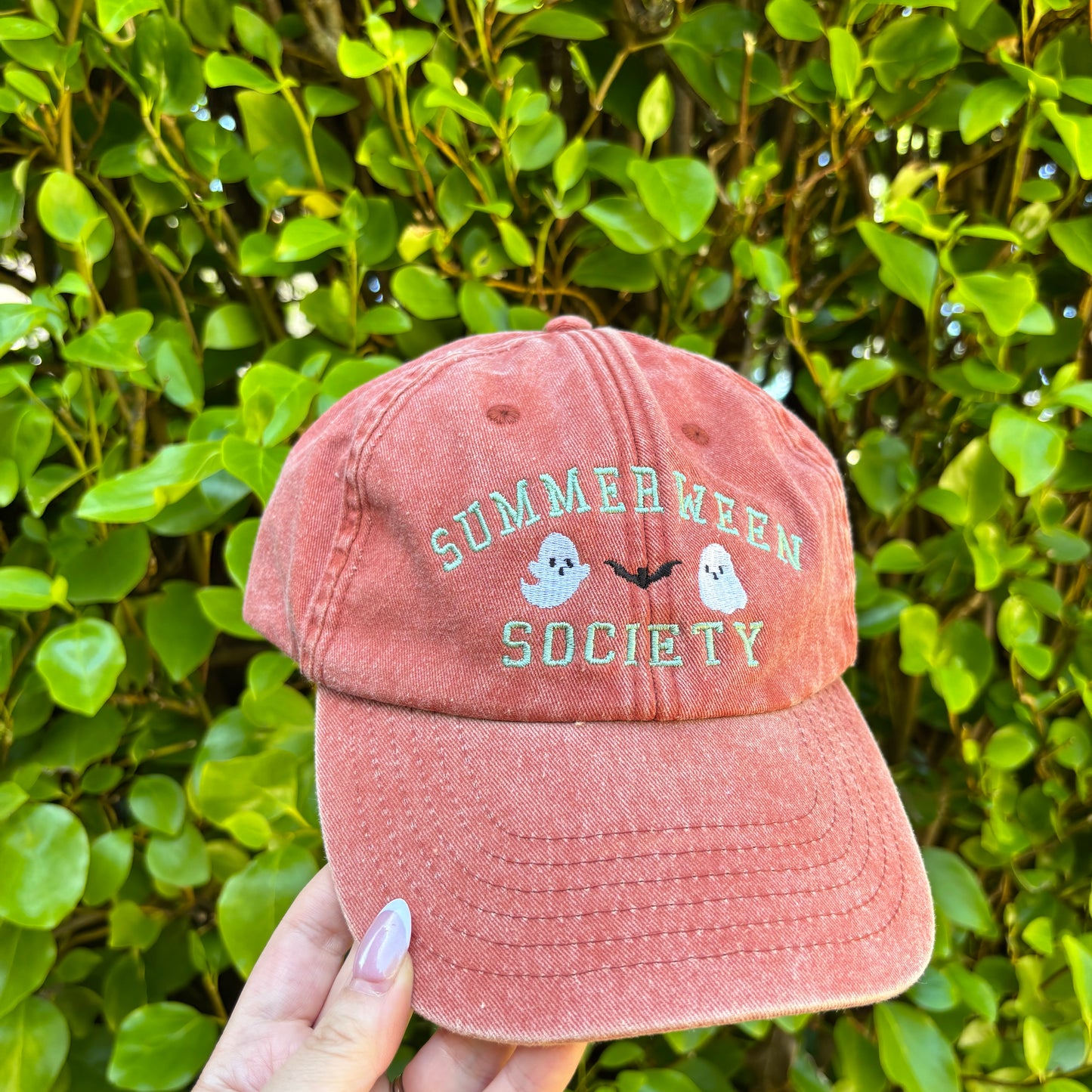 SUMMERWEEN SOCIETY EMBROIDERED VINTAGE WASH CAP