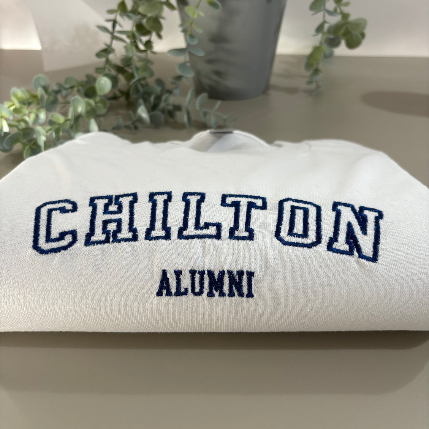 CHILTON EMBROIDERED T-SHIRT/ SWEATSHIRT