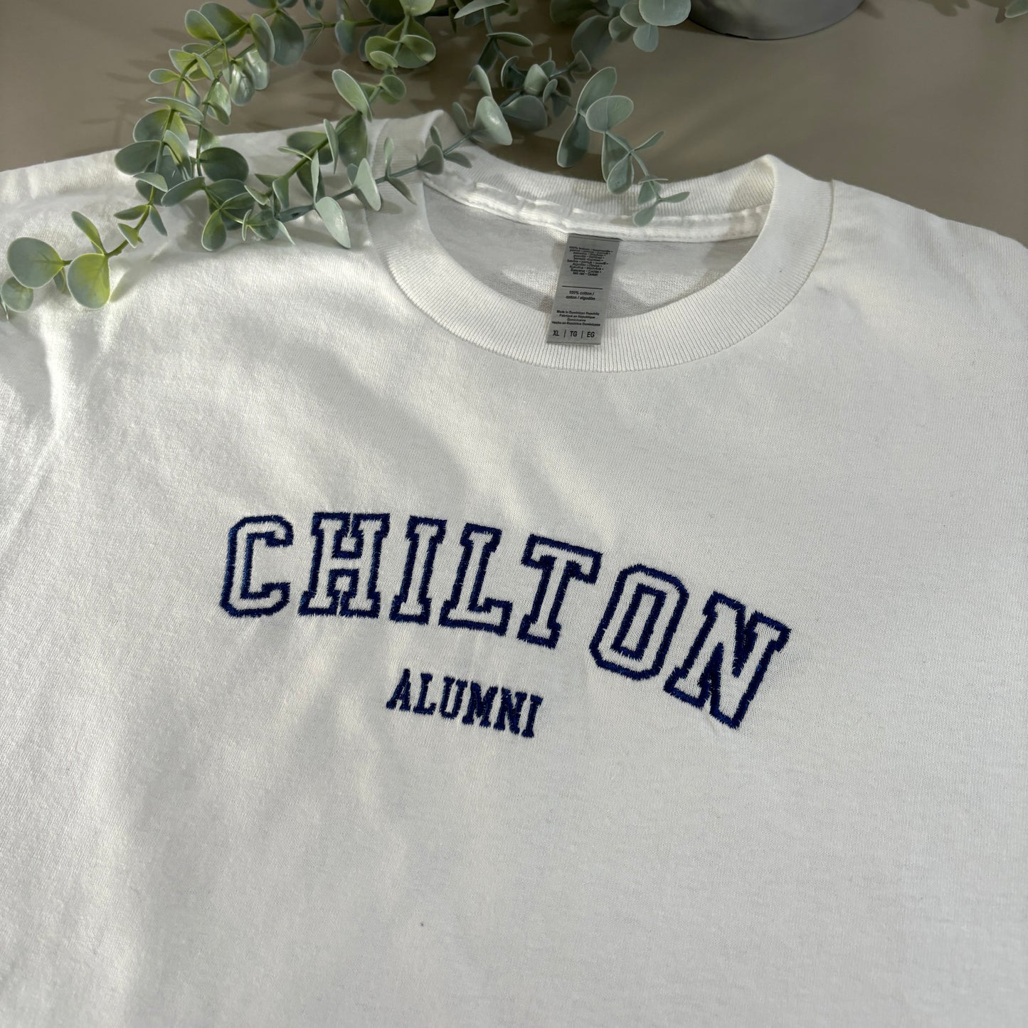 CHILTON EMBROIDERED T-SHIRT/ SWEATSHIRT