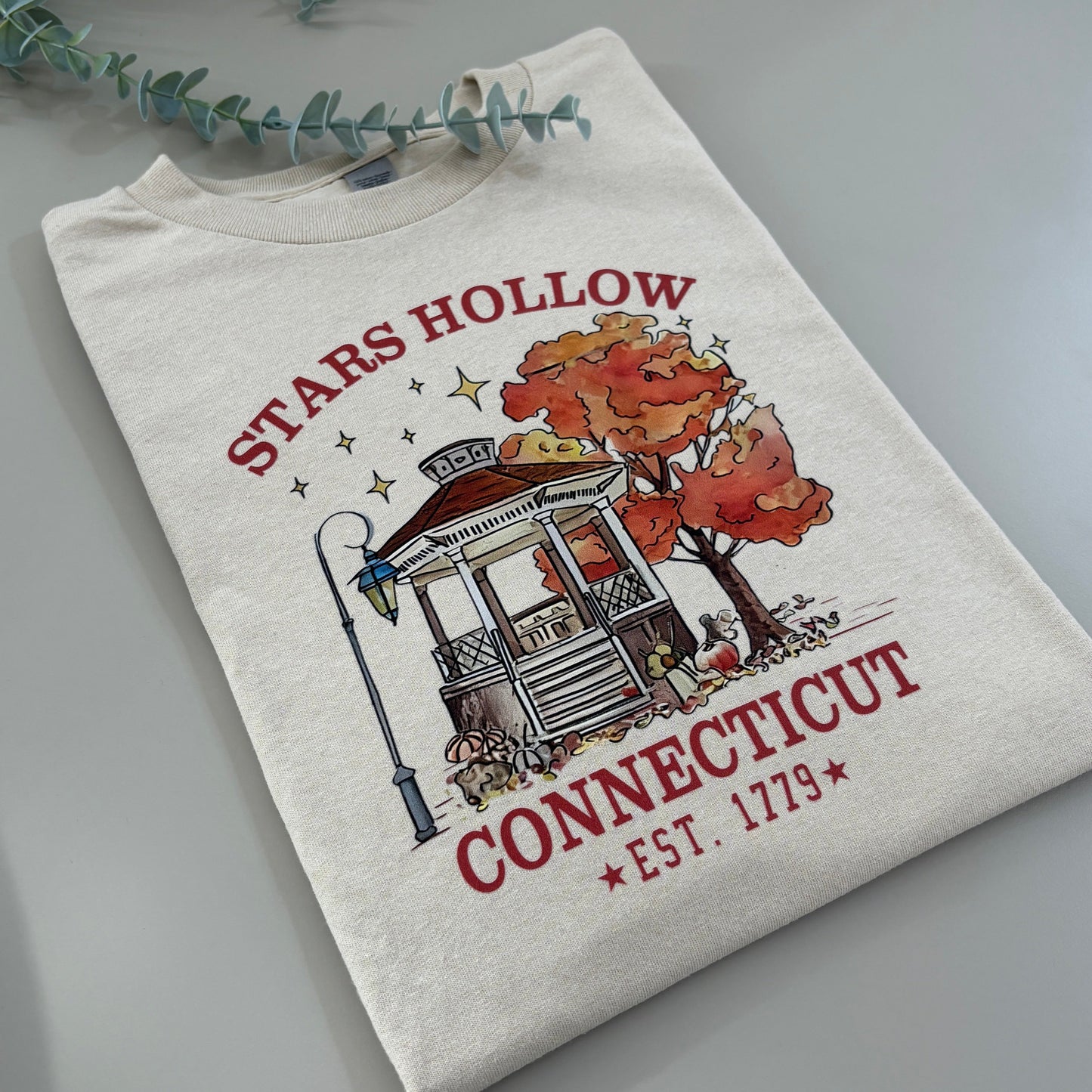 STARS HOLLOW PRINTED T-SHIRT/SWEATSHIRT