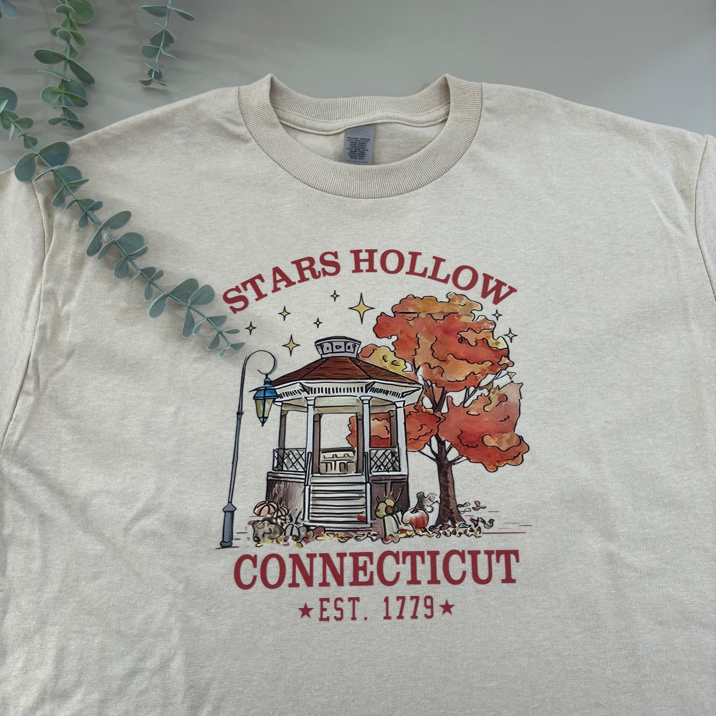 STARS HOLLOW PRINTED T-SHIRT/SWEATSHIRT