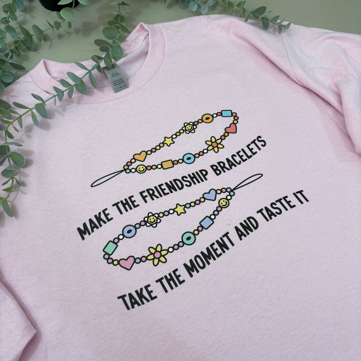 FRIENDSHIP BRACELETS PRINTED T-SHIRT/SWEATSHIRT