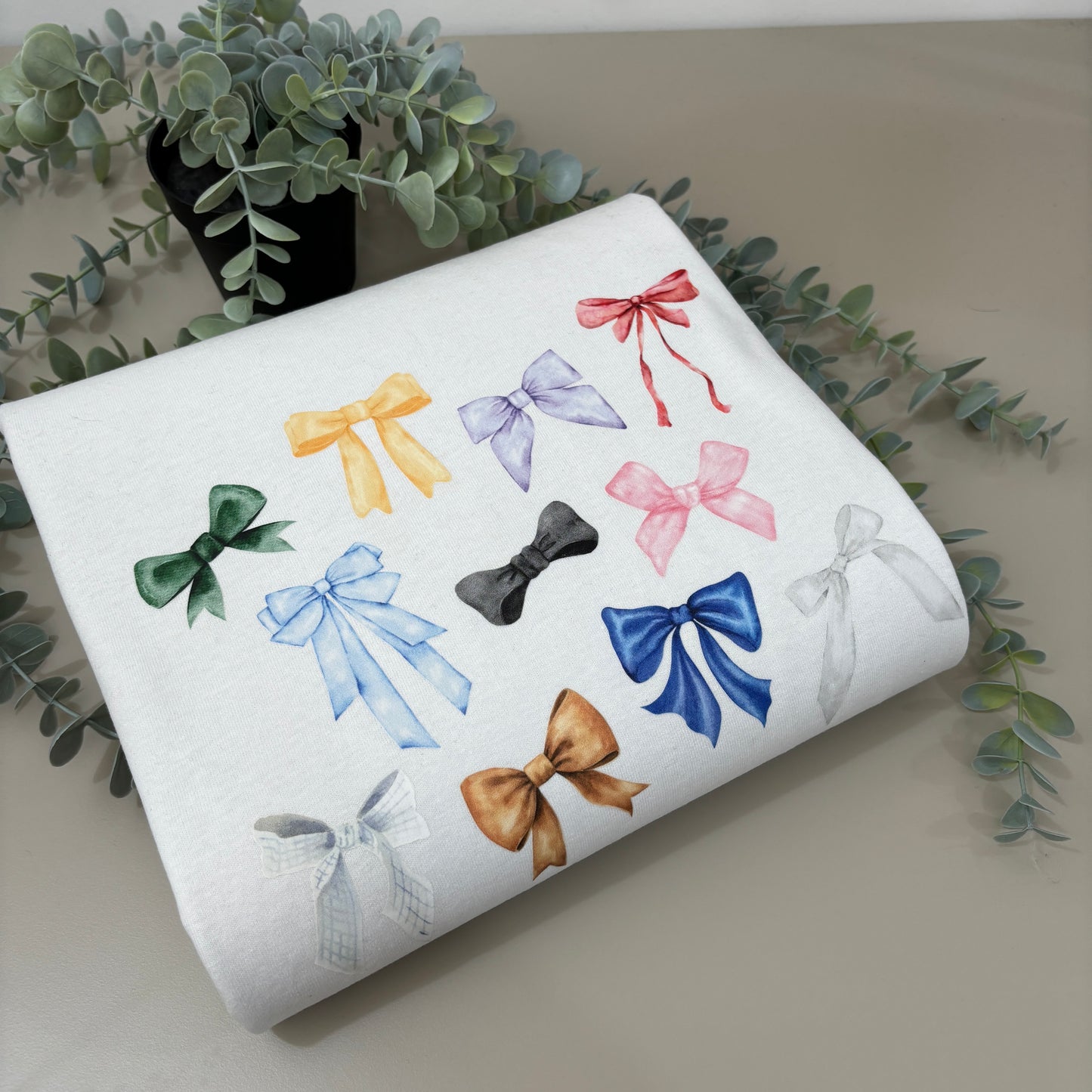ERAS BOWS PRINTED T-SHIRT/SWEATSHIRT