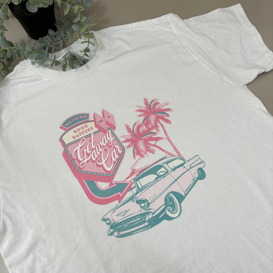 GETAWAY CAR PRINTED T-SHIRT/SWEATSHIRT