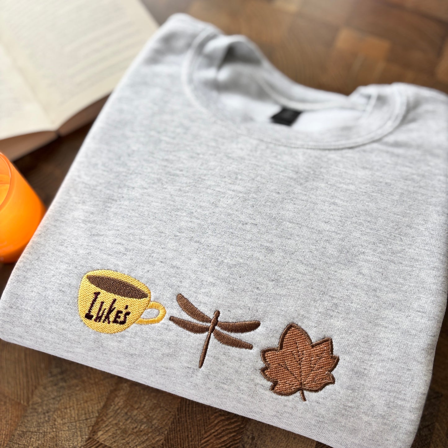 STARS HOLLOW ICONS EMBROIDERED SWEATSHIRT