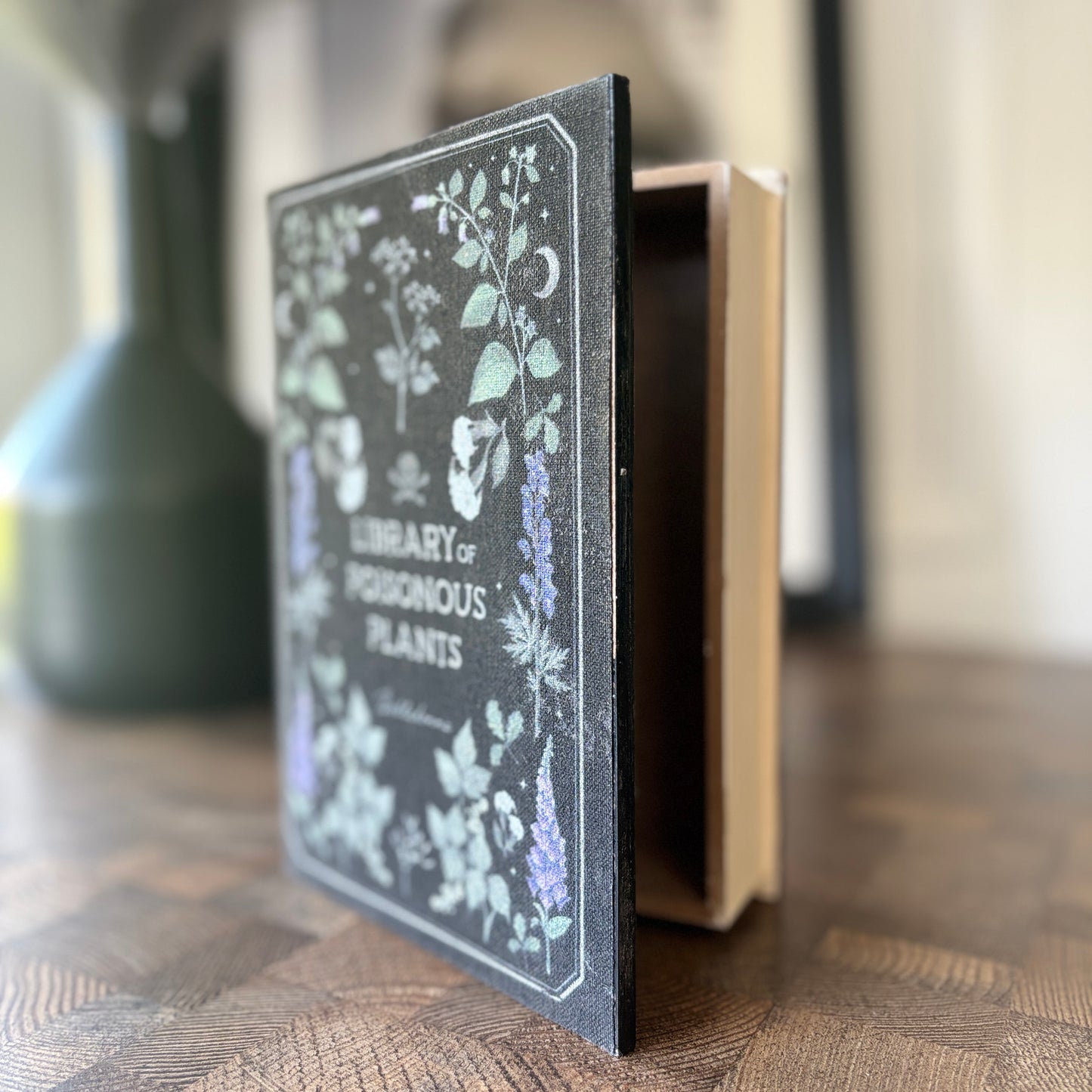 LIBRARY OF POISONOUS PLANTS BOOKISH STORAGE BOX
