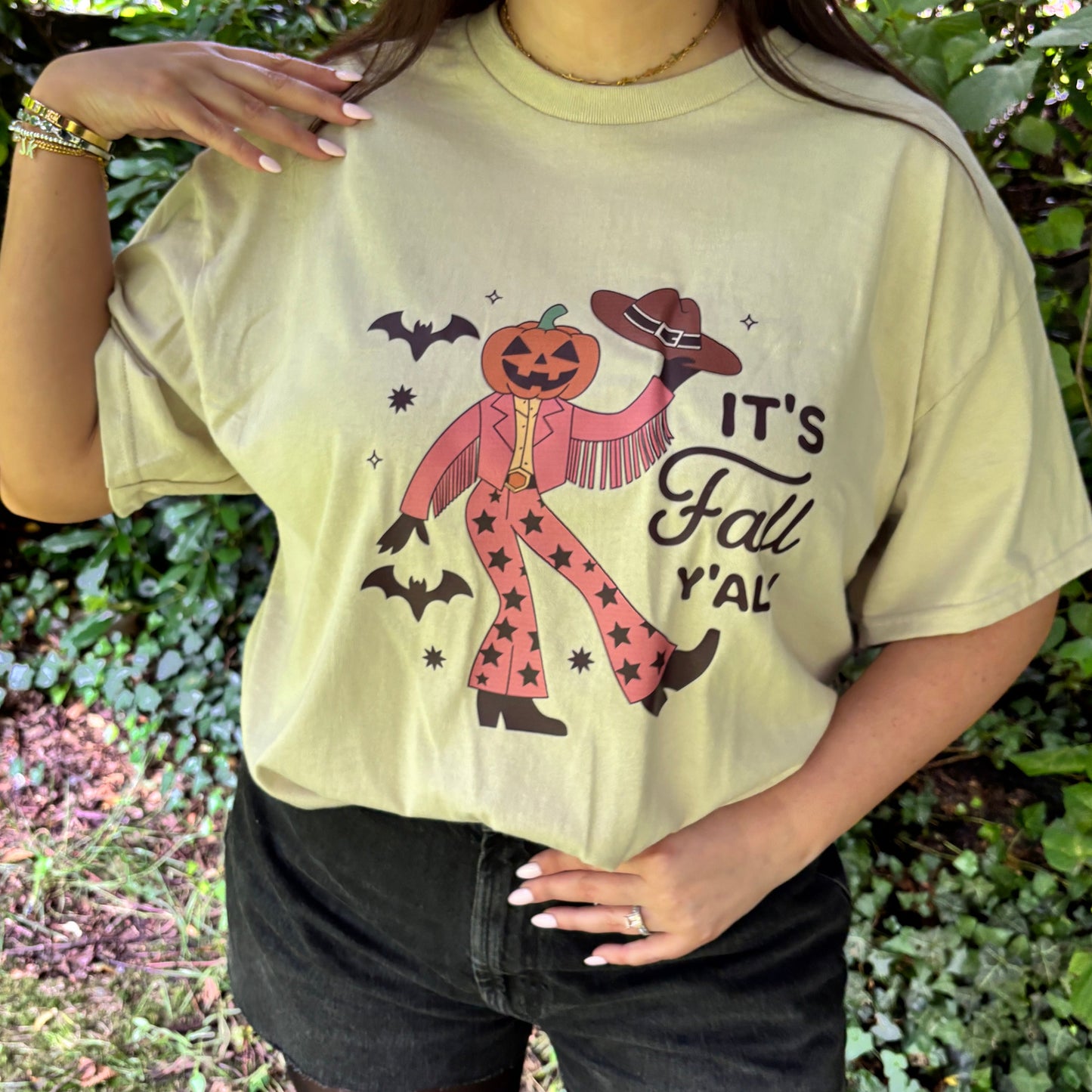 IT'S FALL Y'ALL PRINTED T-SHIRT/ SWEATSHIRT 🤠
