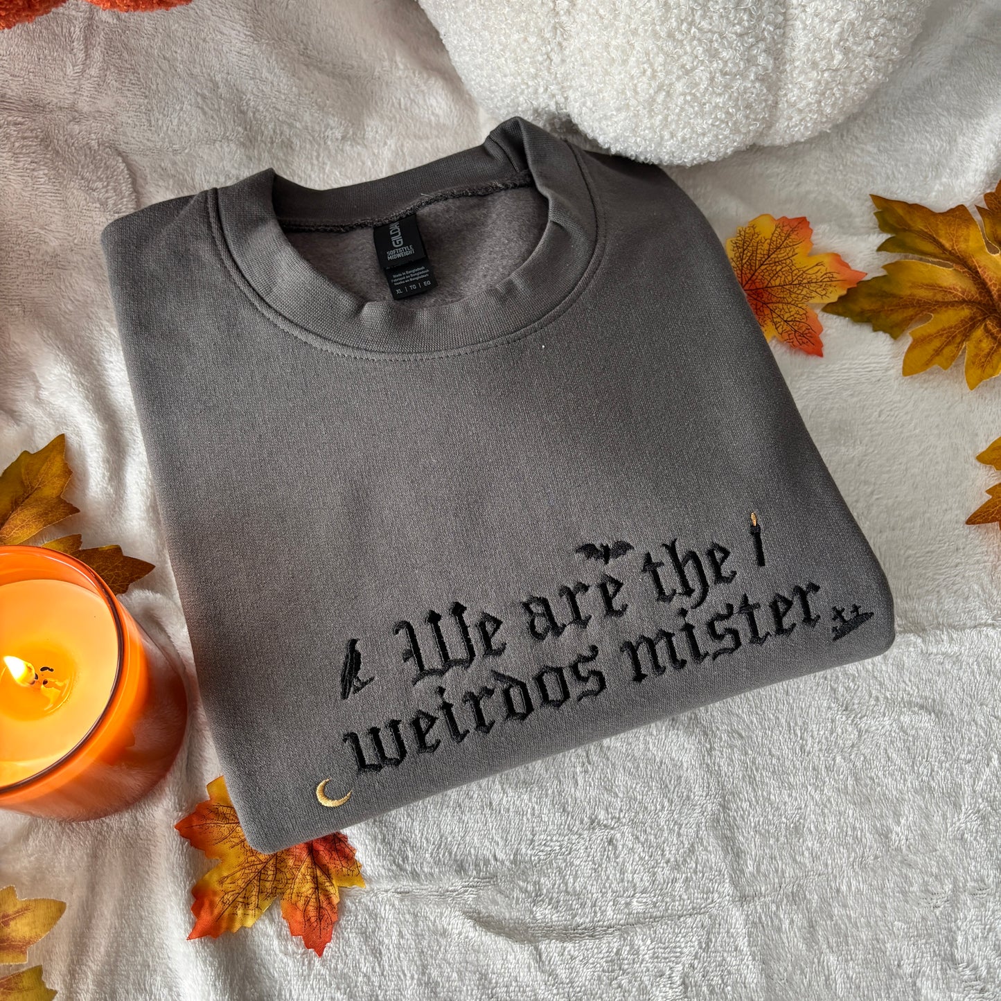 WE ARE THE WEIRDOS MISTER EMBROIDERED SWEATSHIRT