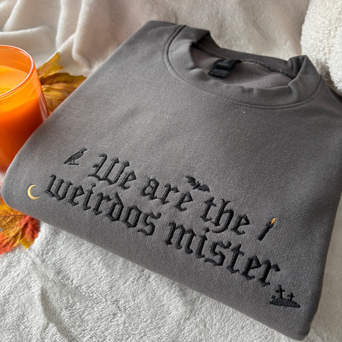 WE ARE THE WEIRDOS MISTER EMBROIDERED SWEATSHIRT