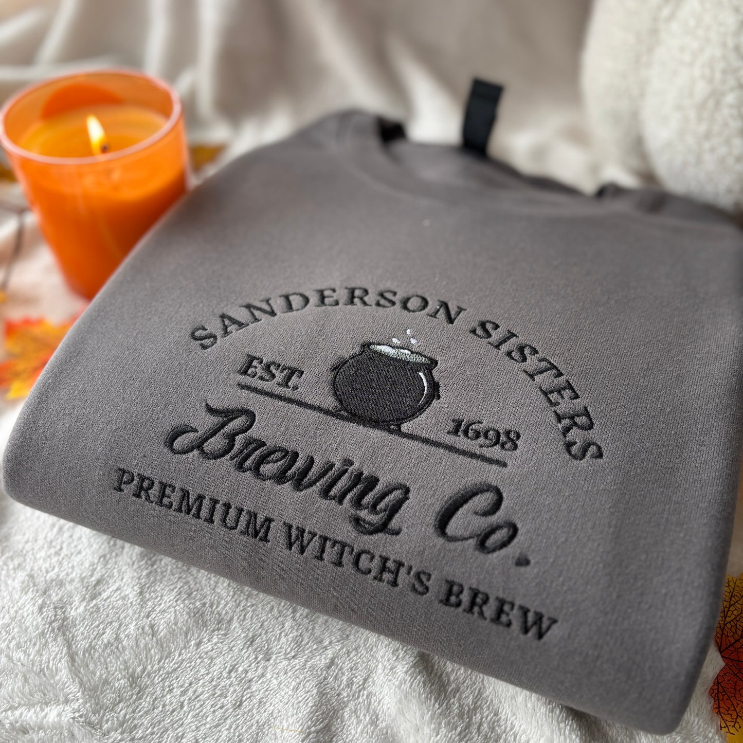 SANDERSON BREWING CO EMBROIDERED SWEATSHIRT
