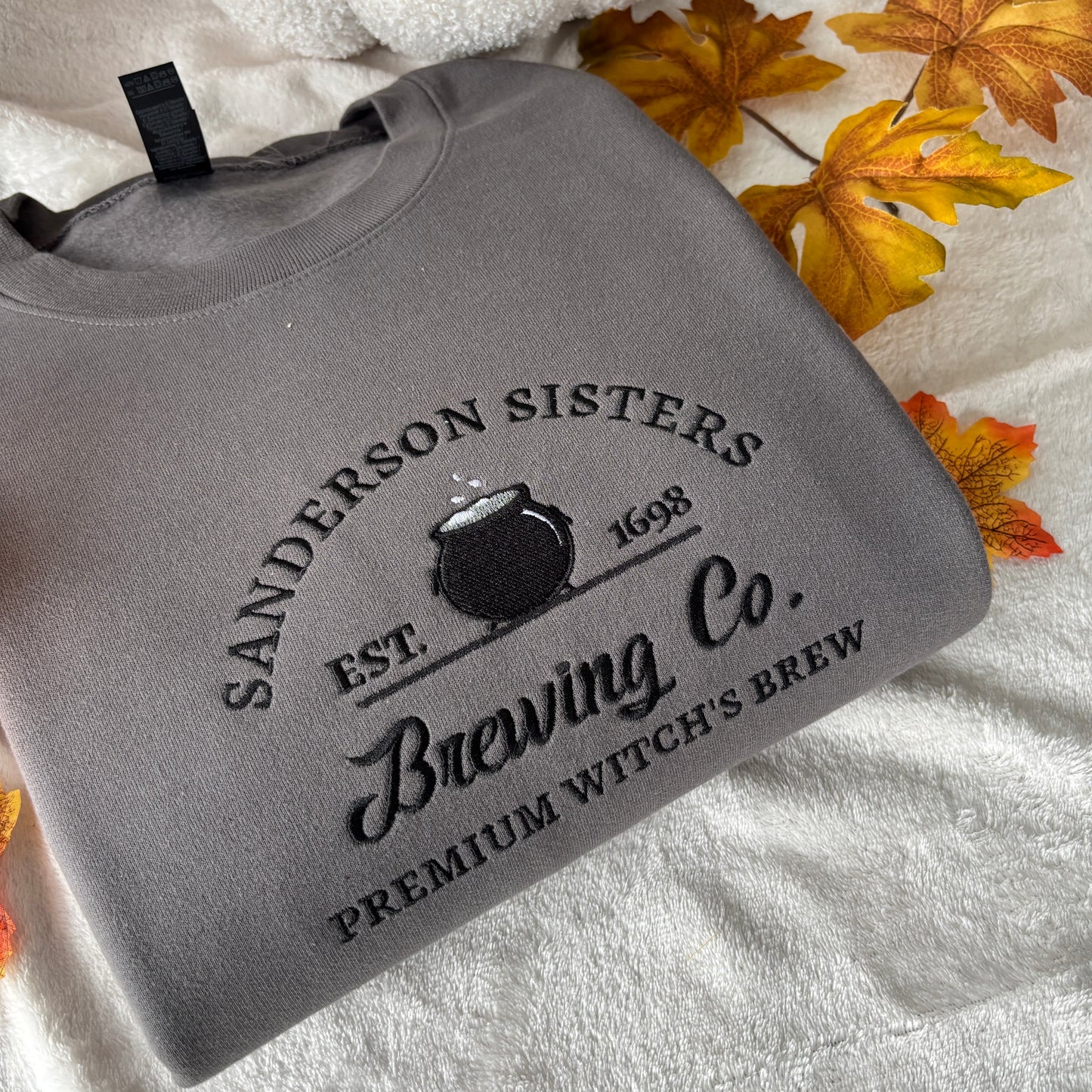 SANDERSON BREWING CO EMBROIDERED SWEATSHIRT