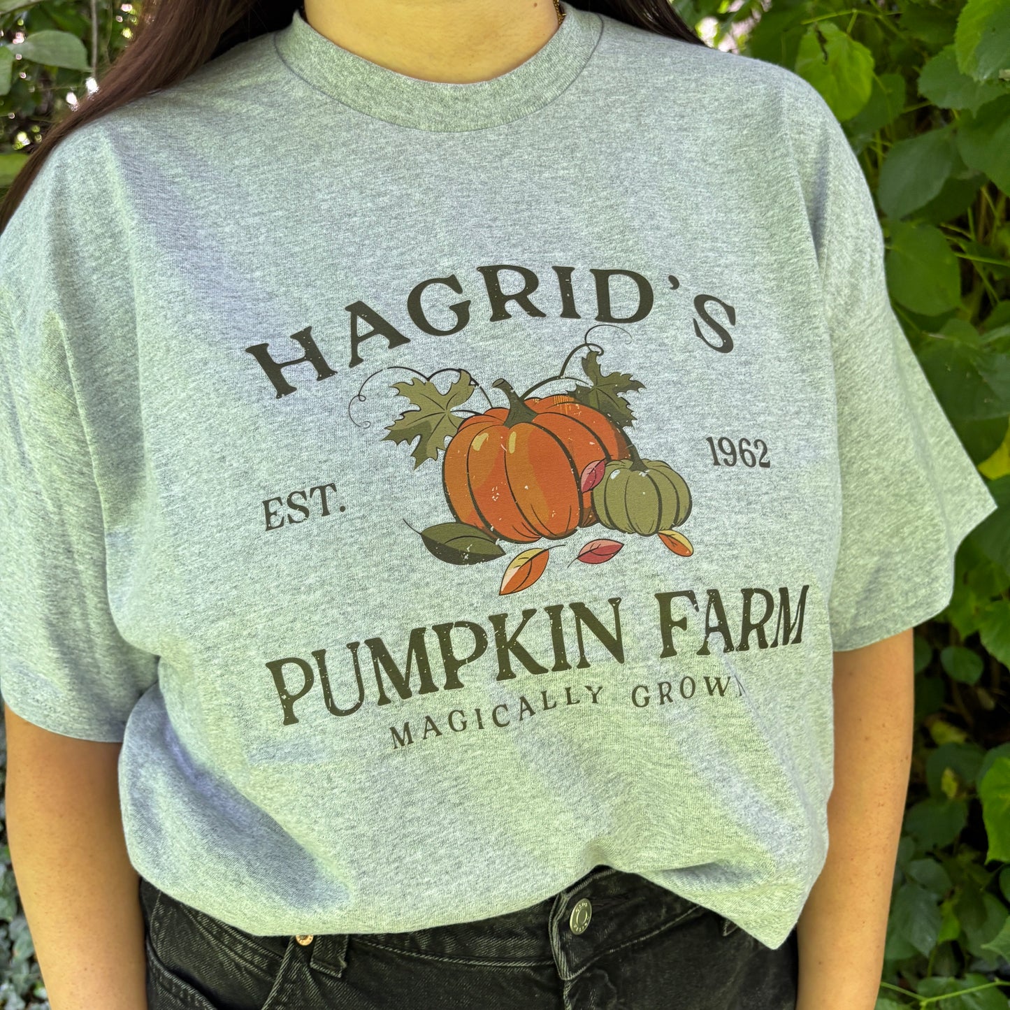 HAGRID'S PUMPKIN FARM PRINTED T-SHIRT/ SWEATSHIRT
