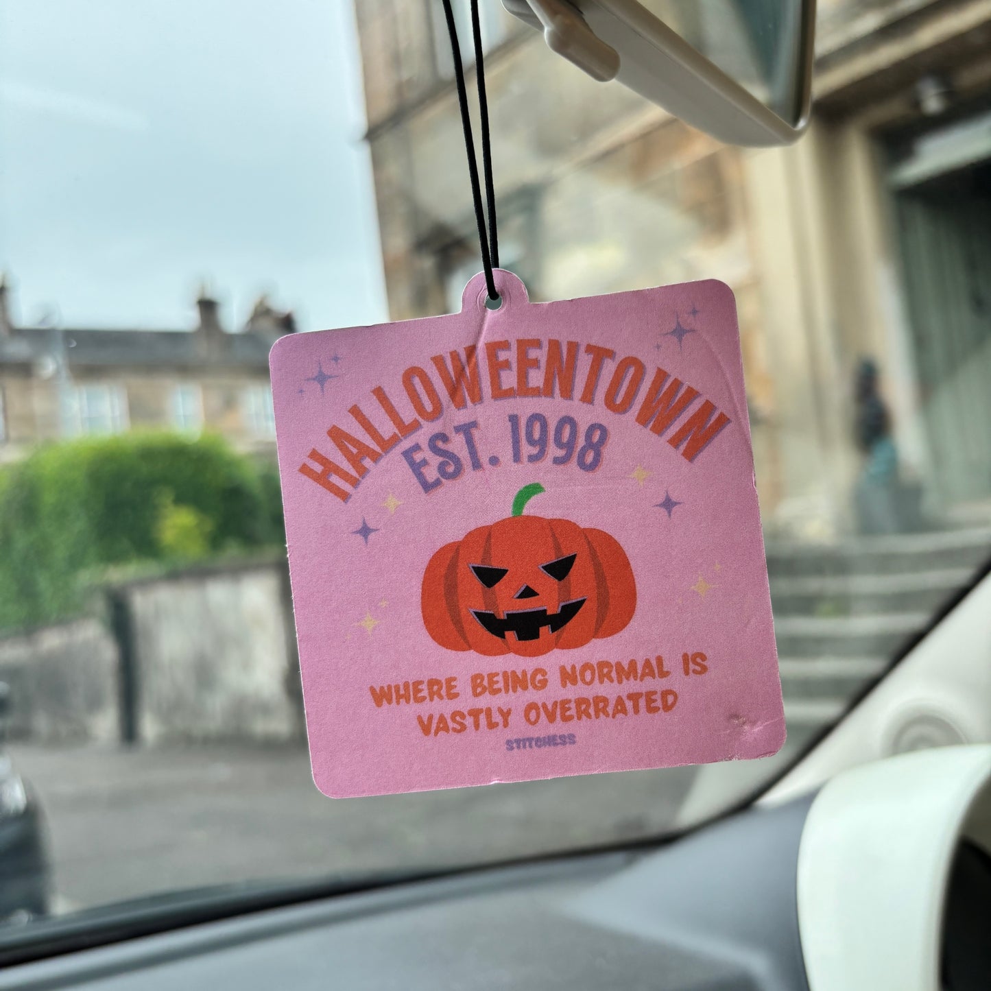 HALLOWEEN STITCHESS EXCLUSIVE CAR AIRFRESHENERS