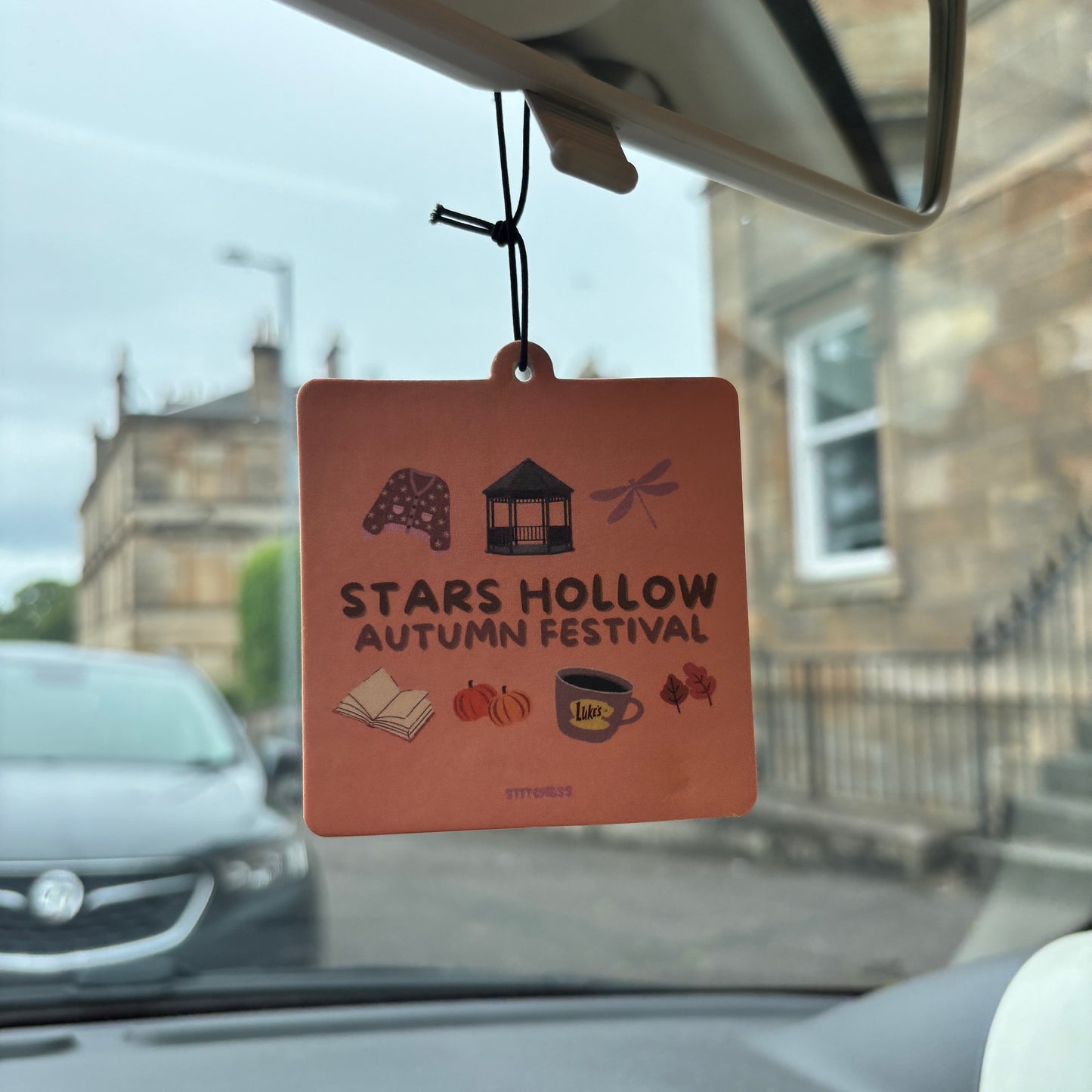 HALLOWEEN STITCHESS EXCLUSIVE CAR AIRFRESHENERS