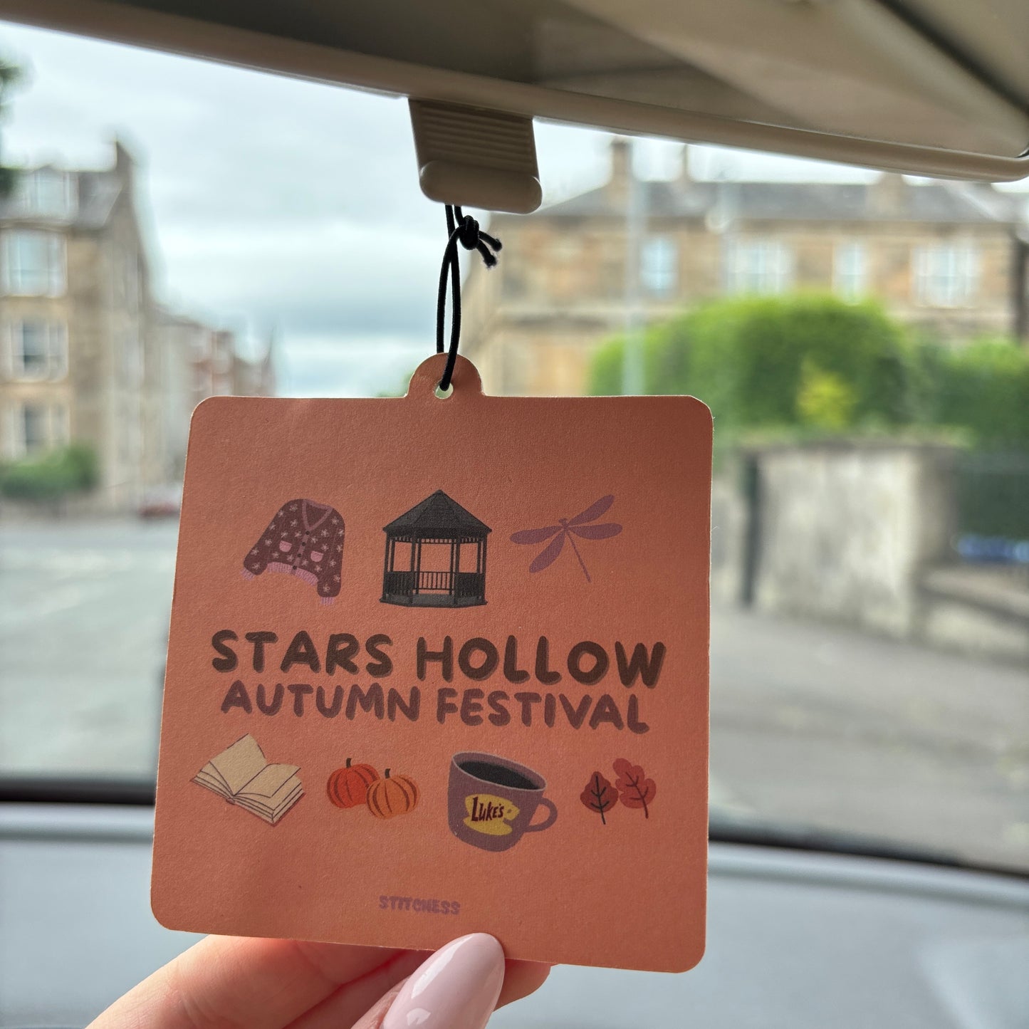 HALLOWEEN STITCHESS EXCLUSIVE CAR AIRFRESHENERS