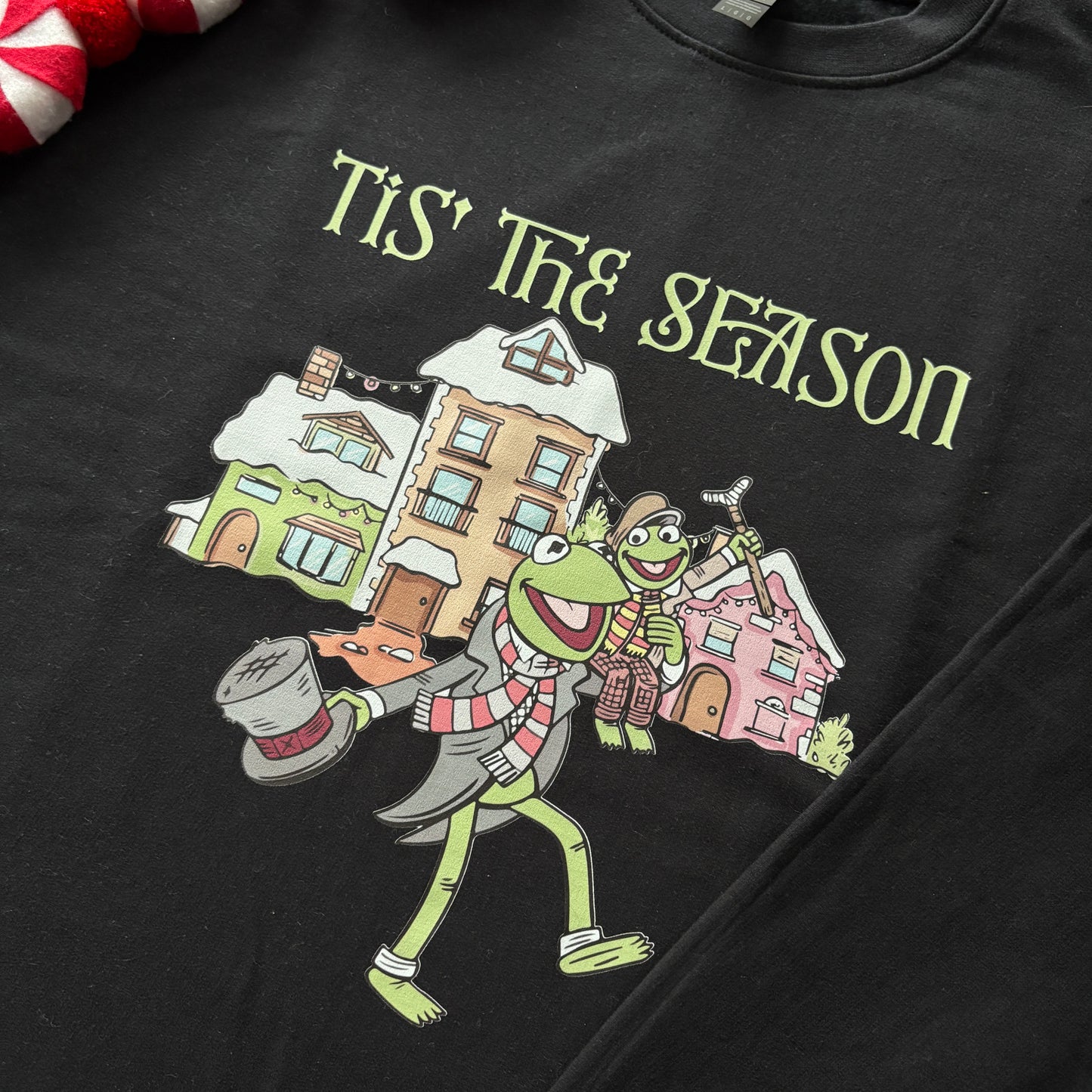 TIS THE SEASON! TINY TIM PRINTED T-SHIRT/ SWEATSHIRT
