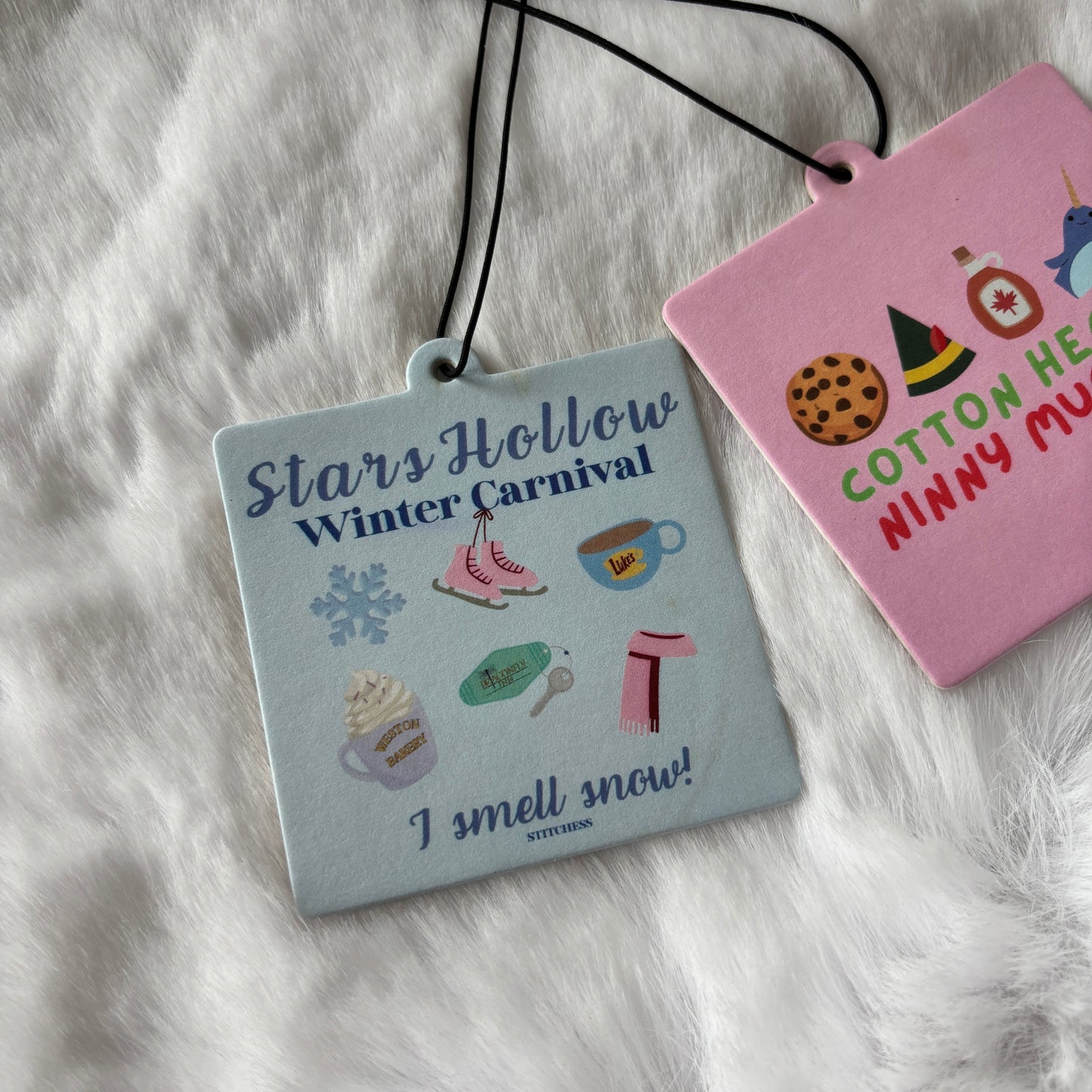 CHRISTMAS STITCHESS EXCLUSIVE CAR AIRFRESHENERS