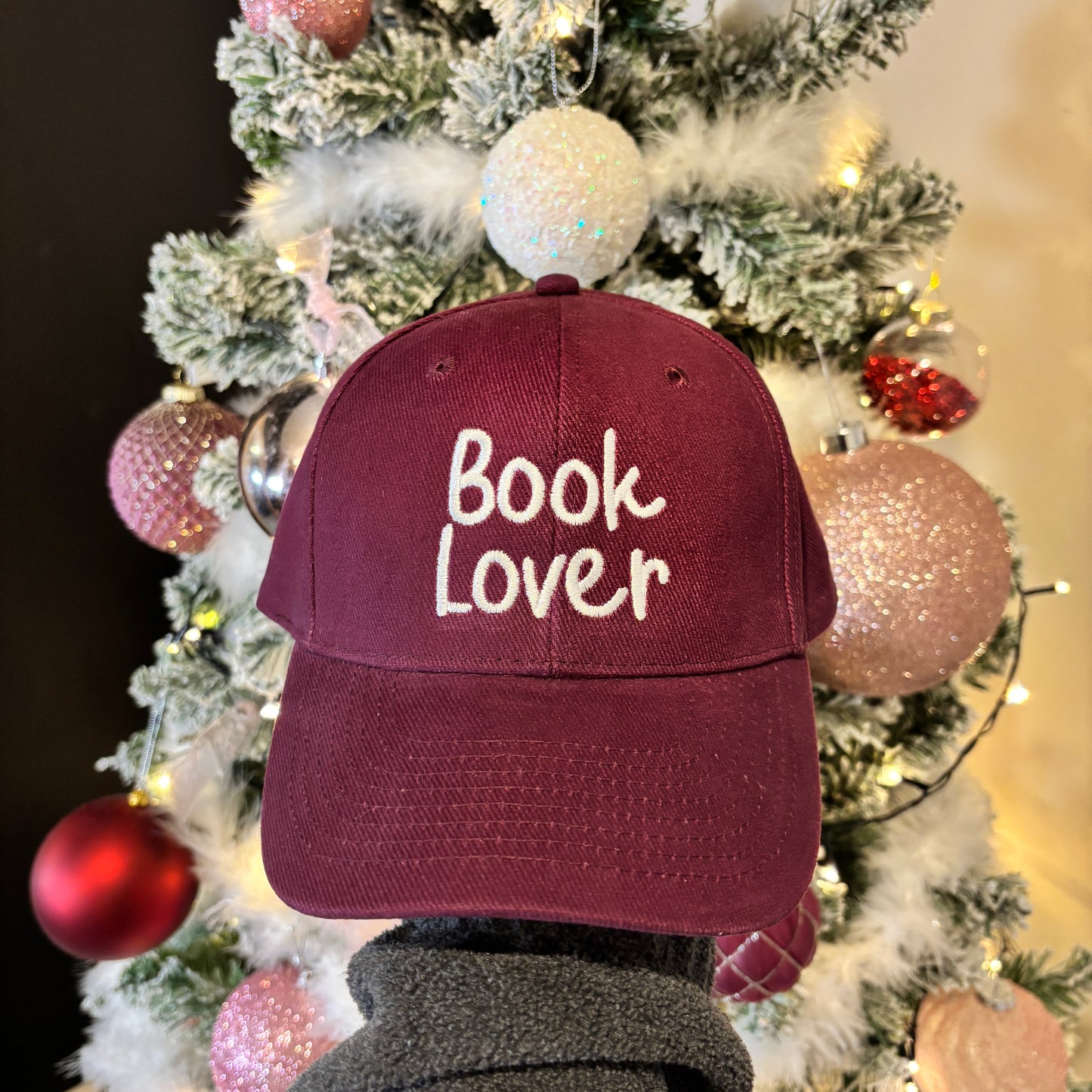 READY TO SHIP - BOOK LOVER BRUSHED COTTON CAP