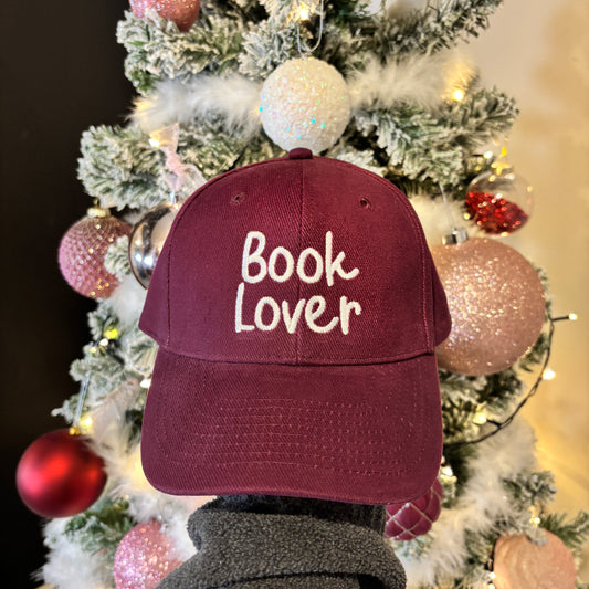 READY TO SHIP - BOOK LOVER BRUSHED COTTON CAP