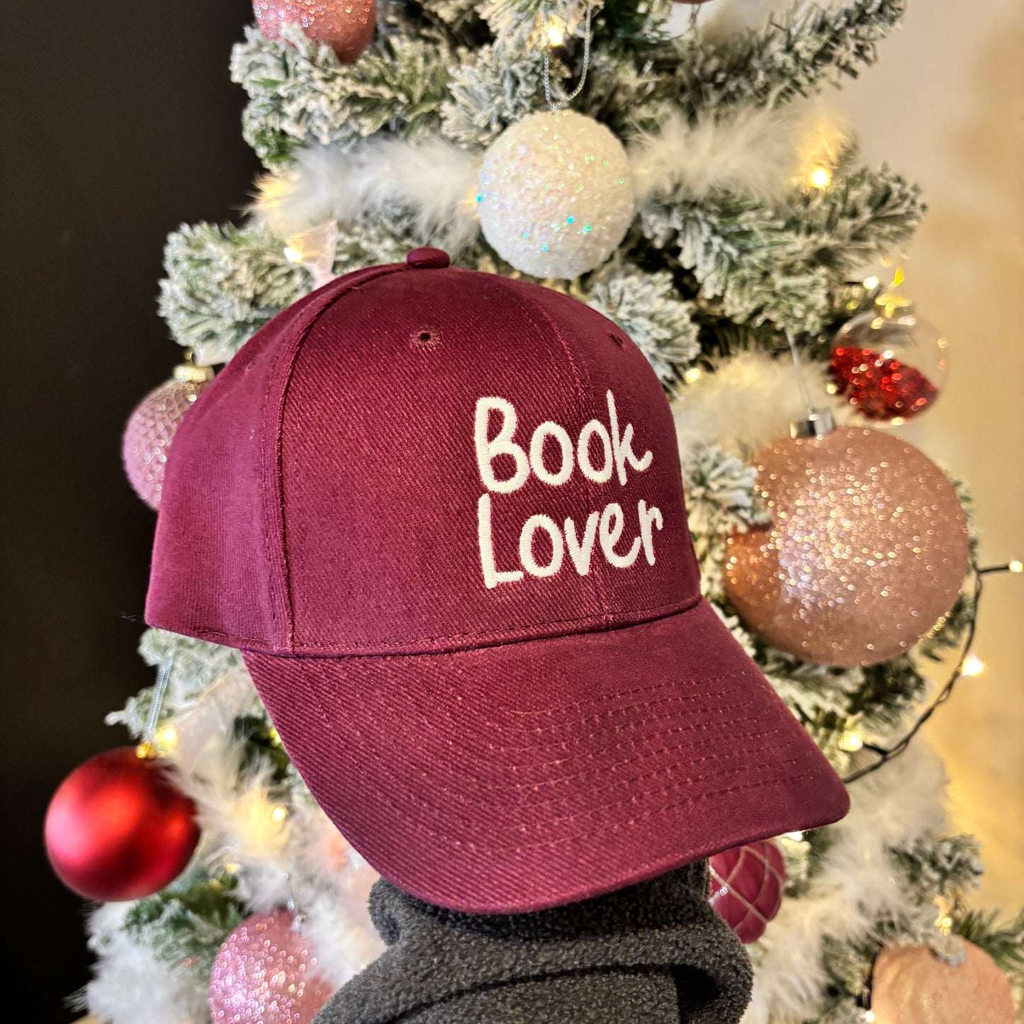 READY TO SHIP - BOOK LOVER BRUSHED COTTON CAP