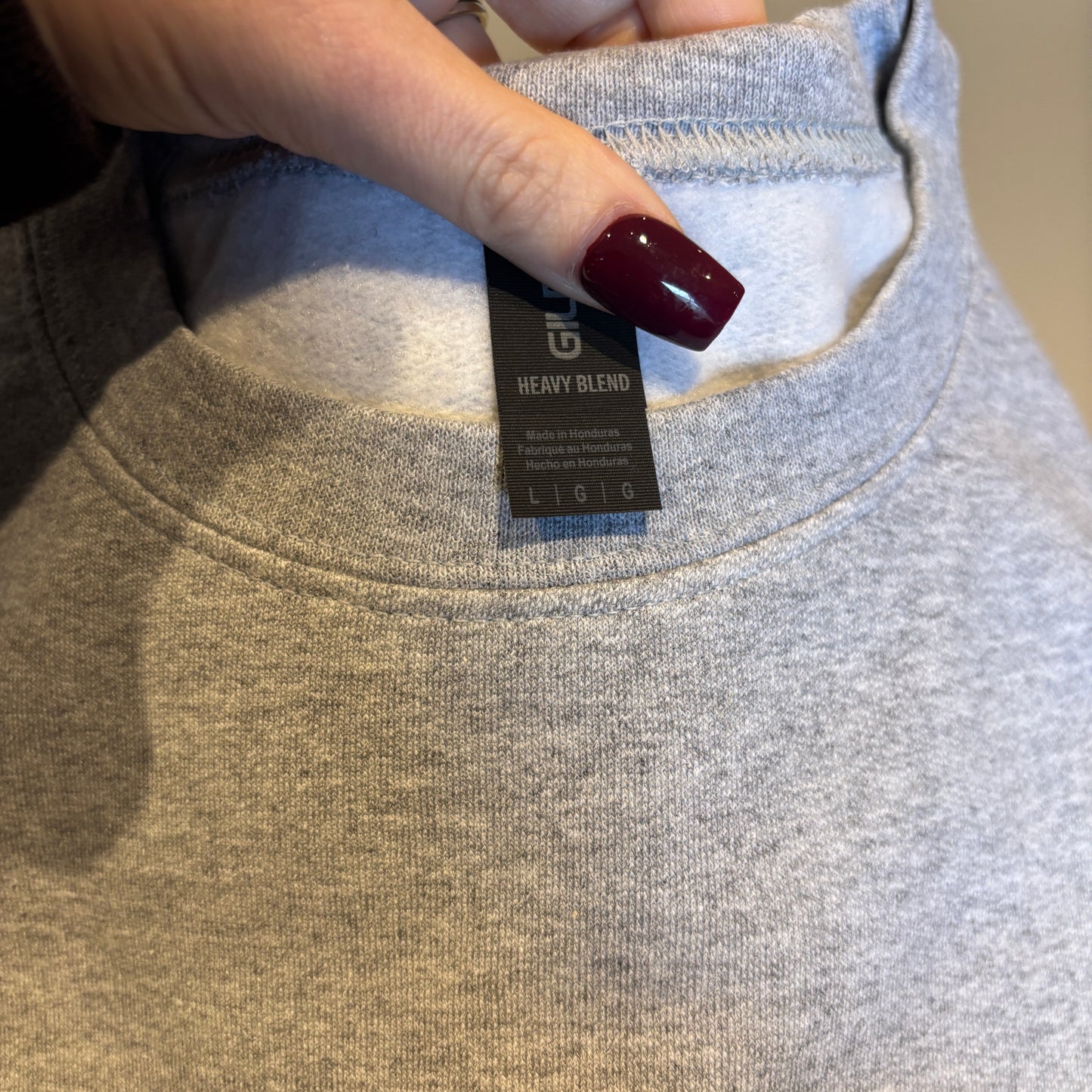 LARGE TURBO MAN EMBROIDERED SWEATSHIRT *SECONDS*