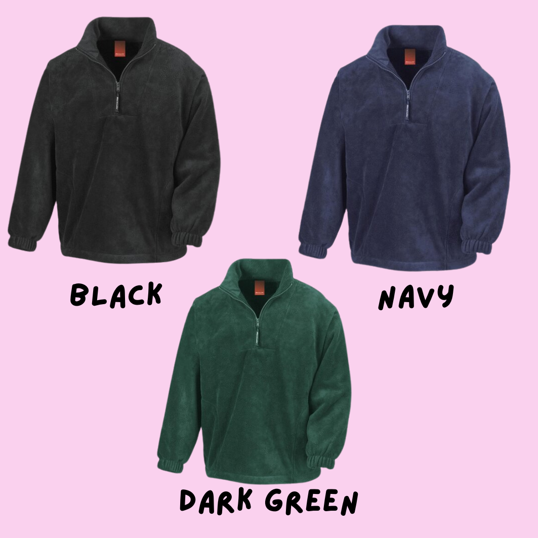 SUPER COSY EMBROIDERED FLEECE