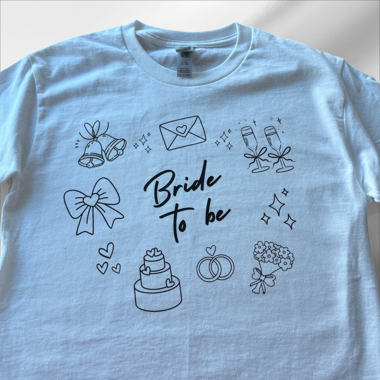 BRIDE TO BE PRINTED T-SHIRT/SWEATSHIRT