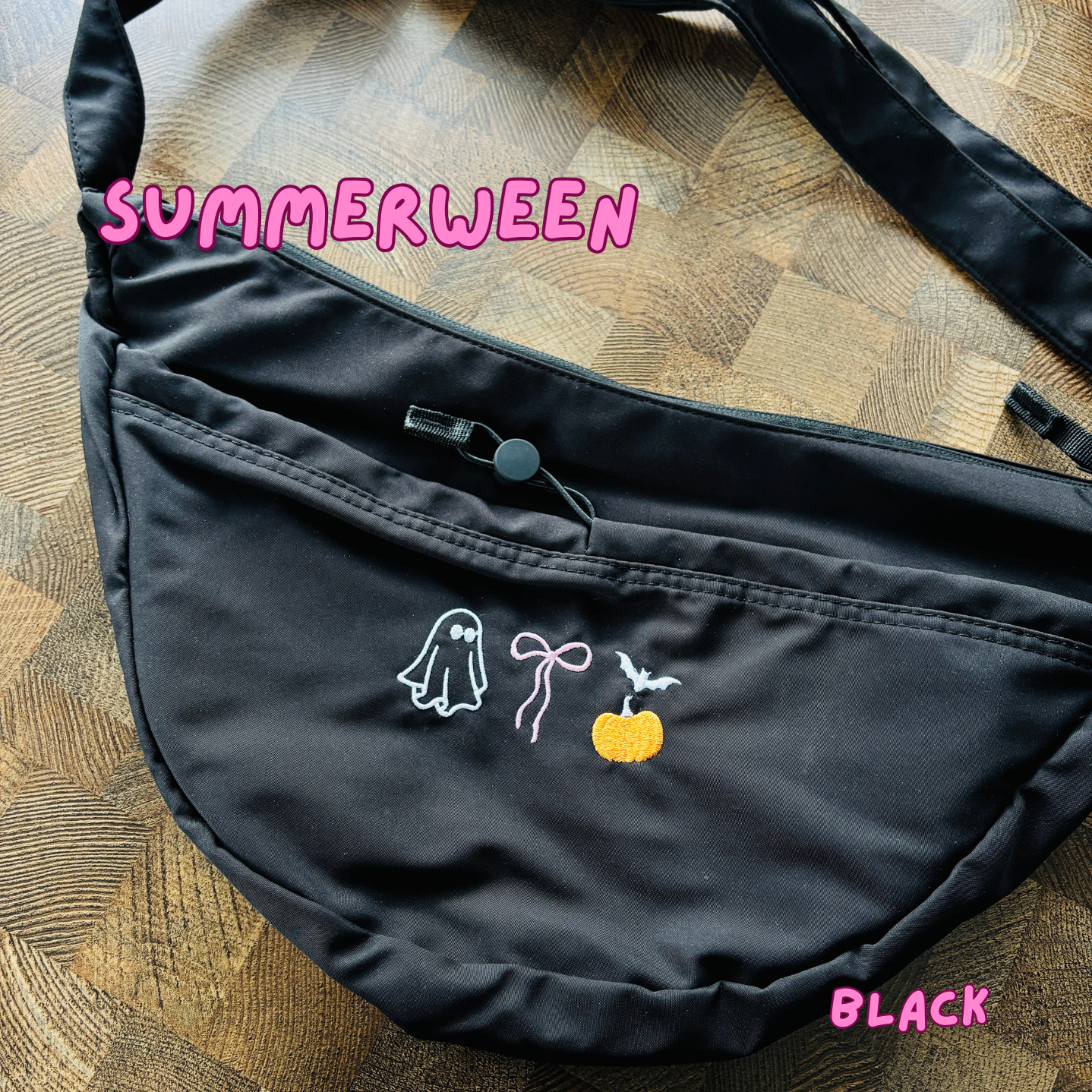 EMBROIDERED CROSSBODY BAG 💓
