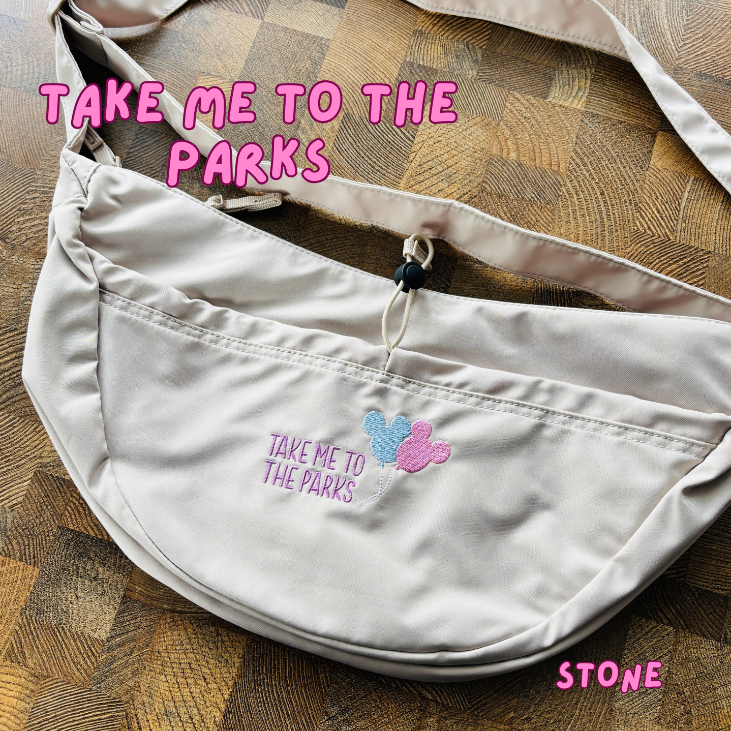 EMBROIDERED CROSSBODY BAG 💓