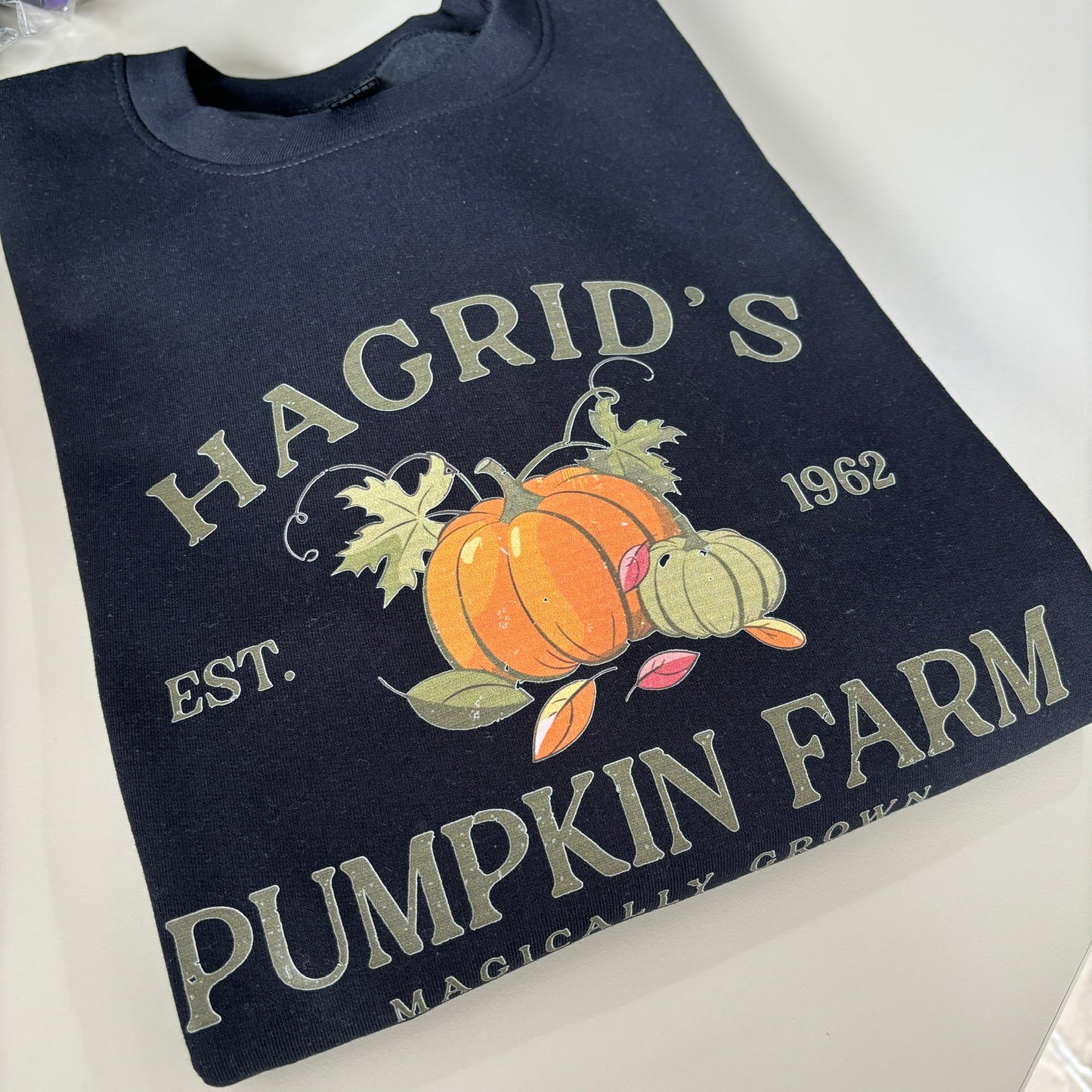 HAGRID'S PUMPKIN FARM PRINTED T-SHIRT/ SWEATSHIRT