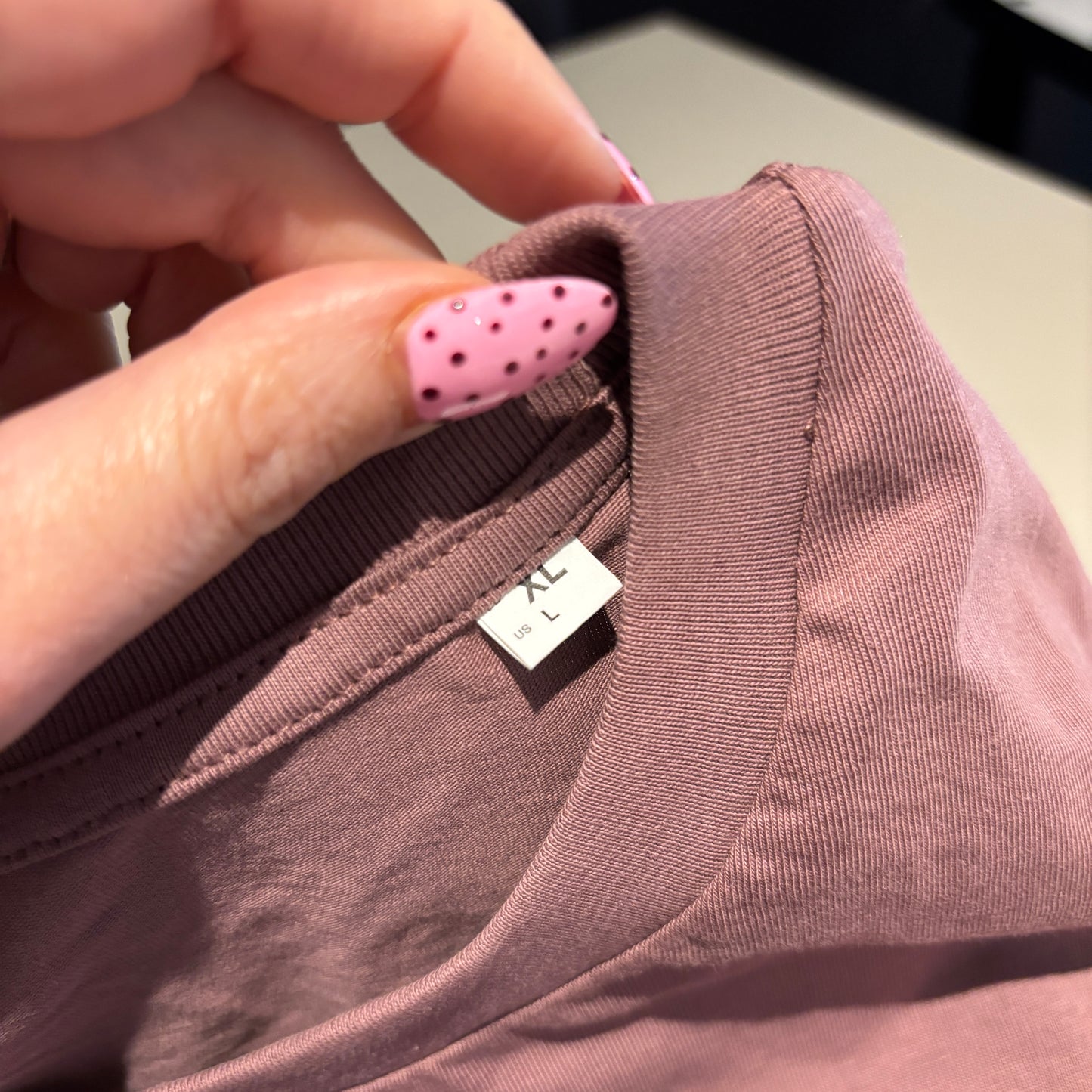 XL ( BOXY OVERSIZED) LETS STAY HOME CLUB TEE