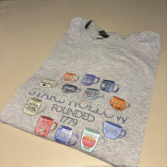 LARGE MARL STARS HOLLOW MUGS TEE