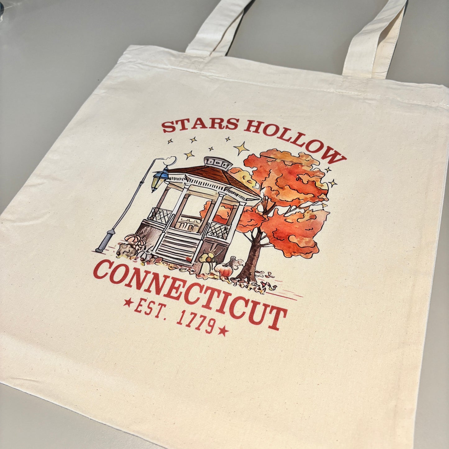 STARS HOLLOW CONNECTICUT NATURAL TOTE