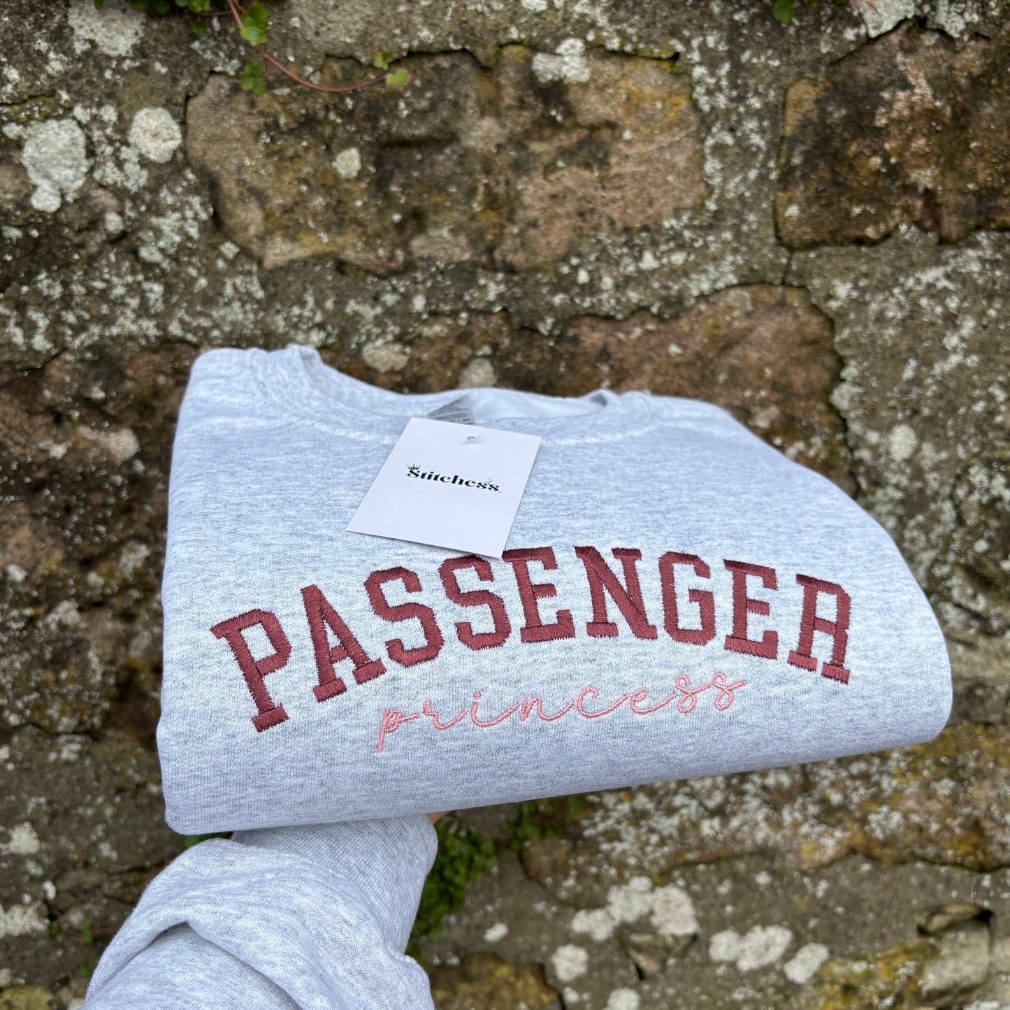 PASSENGER PRINCESS EMBROIDERED SWEATSHIRT